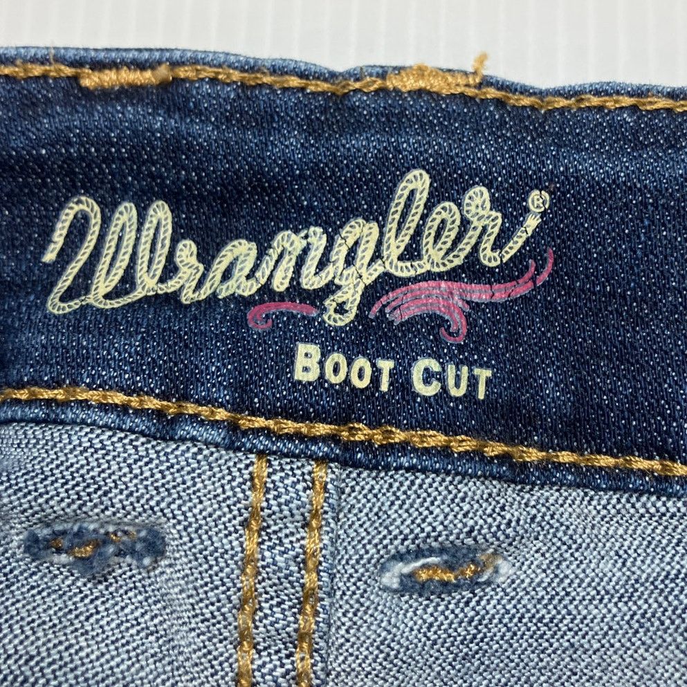 Wrangler Wrangler Retro High-Rise Bootcut Blue Denim Women Jeans 34 Size 34" / US 12 / IT 48 - 3 Thumbnail