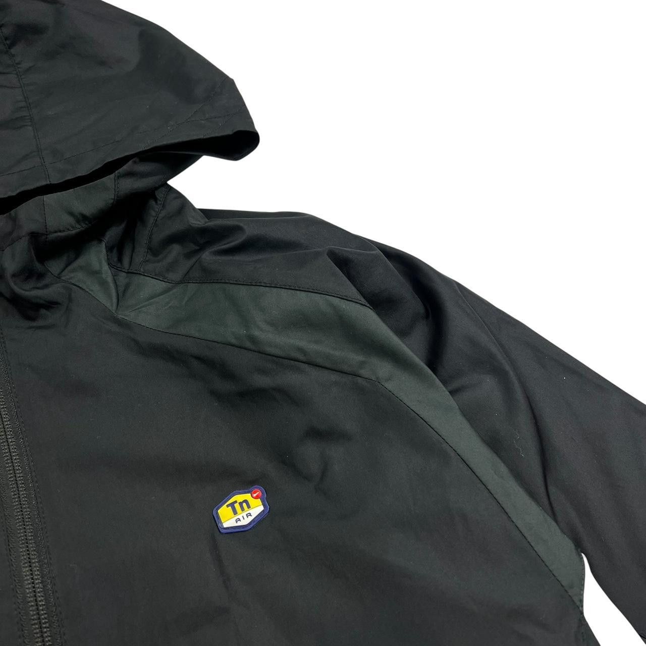 Nike Nike TN Hooded Windbreaker Zip Up Jacket Black & Gray Small Size US S / EU 44-46 / 1 - 4 Thumbnail