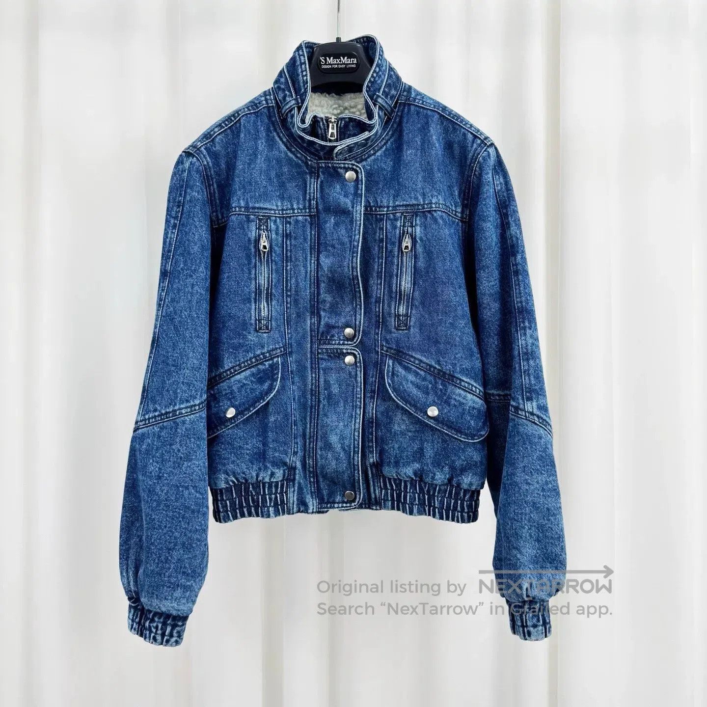 Isabel Marant isabel marant denim washed lamb jacket. Size M / US 6-8 / IT 42-44 - 1 Thumbnail