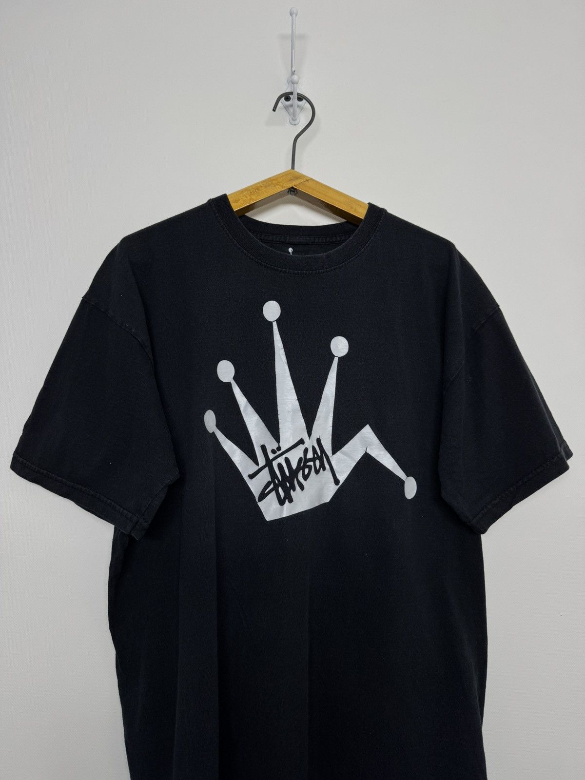 Stussy Stussy Crown tee black Size US M / EU 48-50 / 2 - 3 Thumbnail