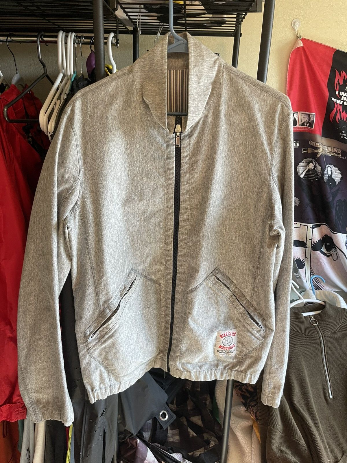 Moschino MOSCHINO Speed Biker jacket Size US M / EU 48-50 / 2 - 1 Thumbnail