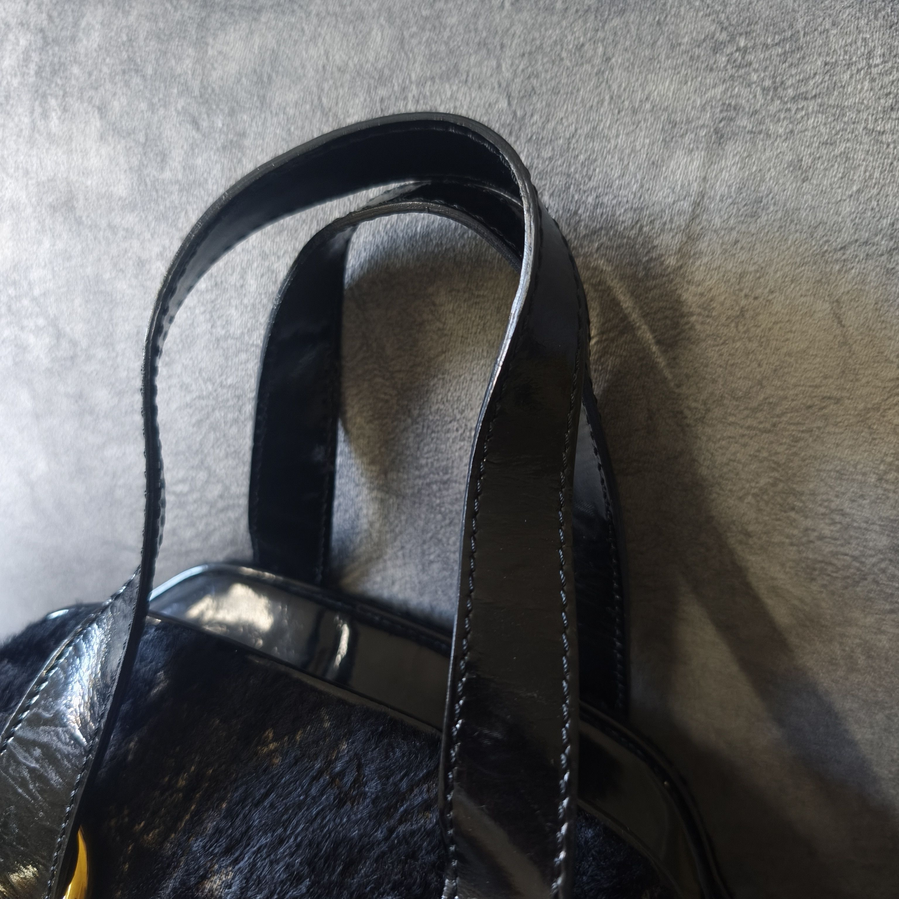Vivienne Westwood Vivienne Westwood Yasmin Orb Monogram Haircalf Boston Bag Size ONE SIZE - 7 Thumbnail