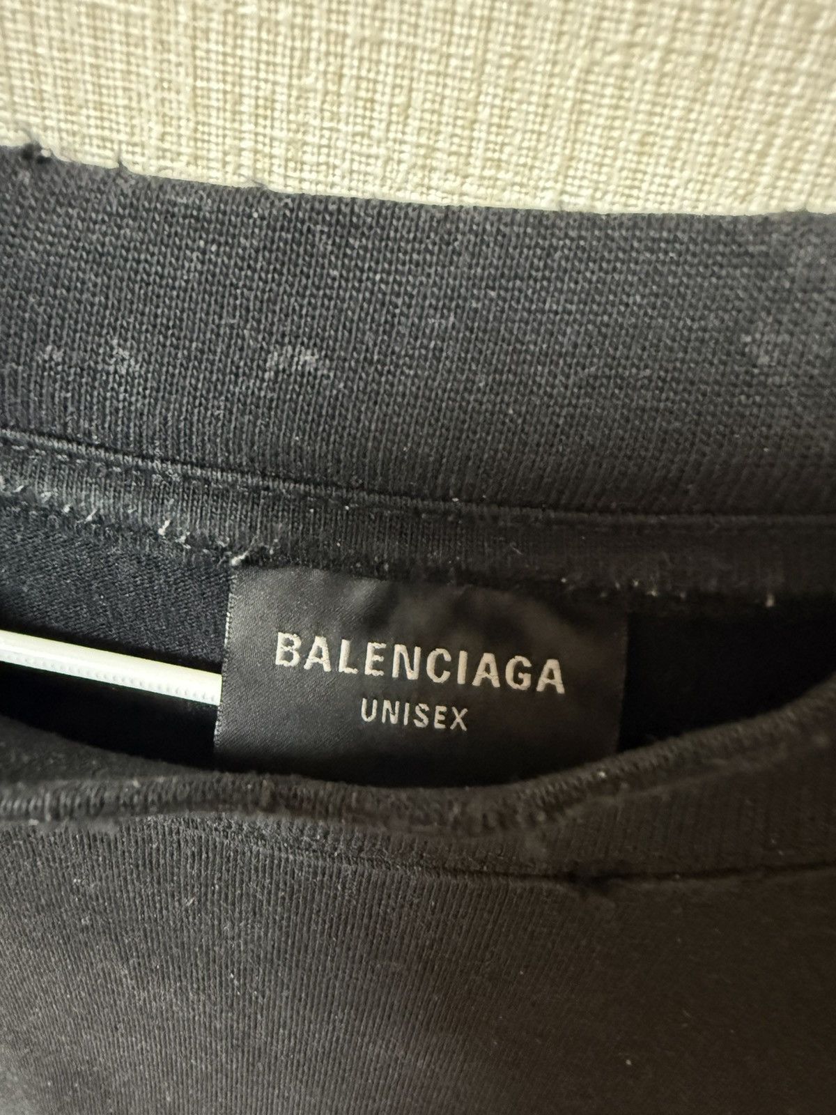 Balenciaga Balenciaga Paris Moon Upside Down Tee Size US XL / EU 56 / 4 - 6 Thumbnail