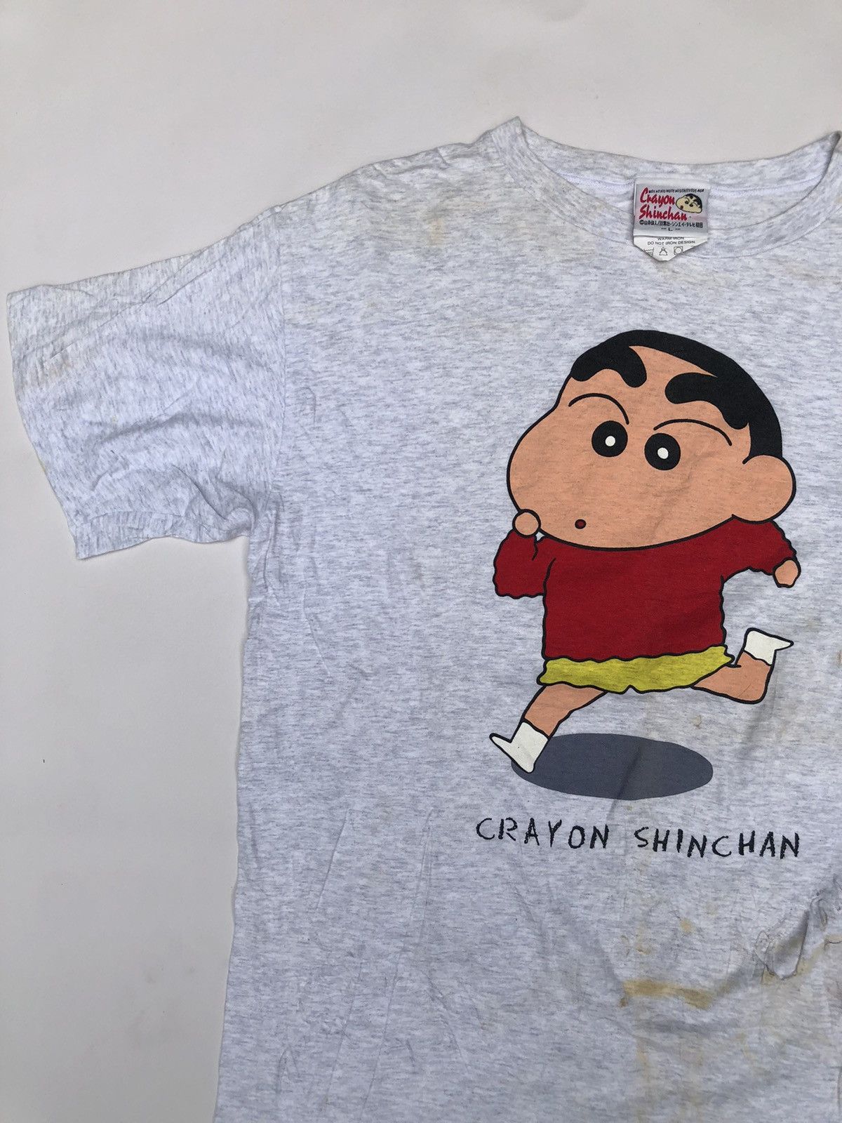 Anime × Beauty Beast × Japanese Brand Vintage Distressed Crayon Shincan Tshirt Tee Size US L / EU 52-54 / 3 - 3 Thumbnail
