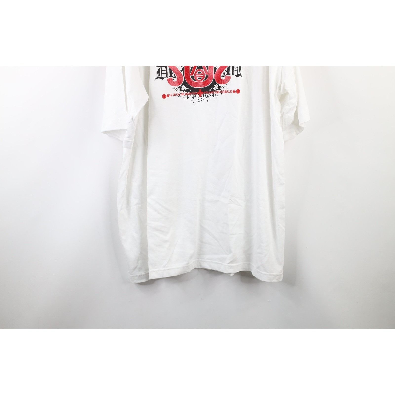 Marithe + Francois Girbaud × Vintage NOS Vintage 90s Marithe Francois Girbaud Baggy T-Shirt 3XL Size US XXL / EU 58 / 5 - 3 Thumbnail
