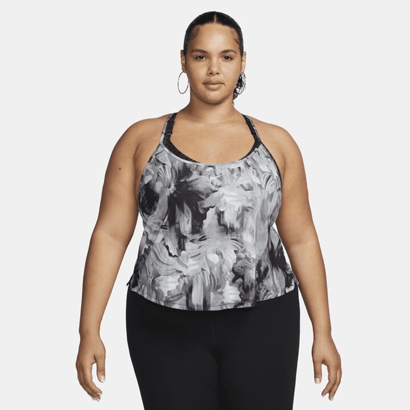 Nike Nike Dri-Fit One Cropped Printed Tank Top Women’s Plus Sz 2X Size XXL / US 16-18 / IT 52-54 - 1 Thumbnail
