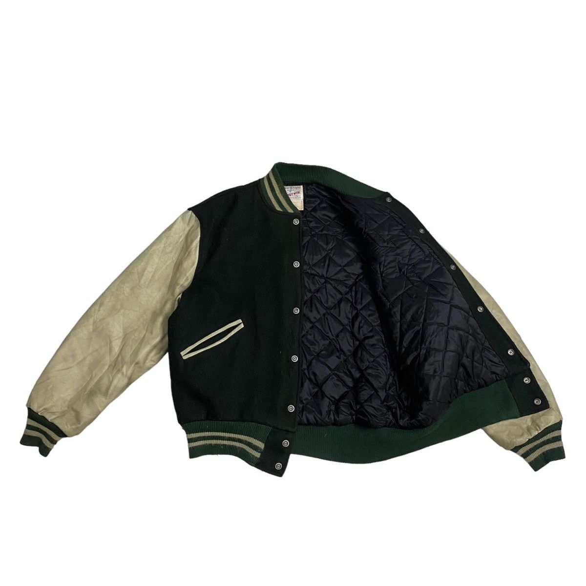 Vintage RARE 60s BUTWIN THE CHAMPION VARSITY JACKET Size US L / EU 52-54 / 3 - 7 Thumbnail