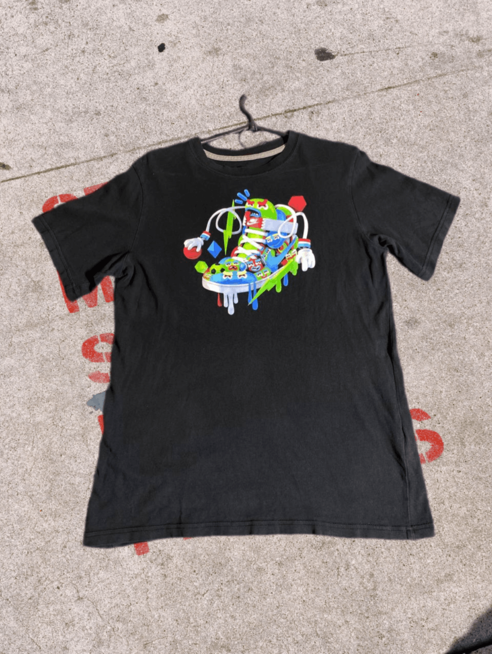 Nike × Vintage Vintage Nike Y2K TLogo Swoosh T Shirt Tee Size US S / EU 44-46 / 1 - 1 Thumbnail