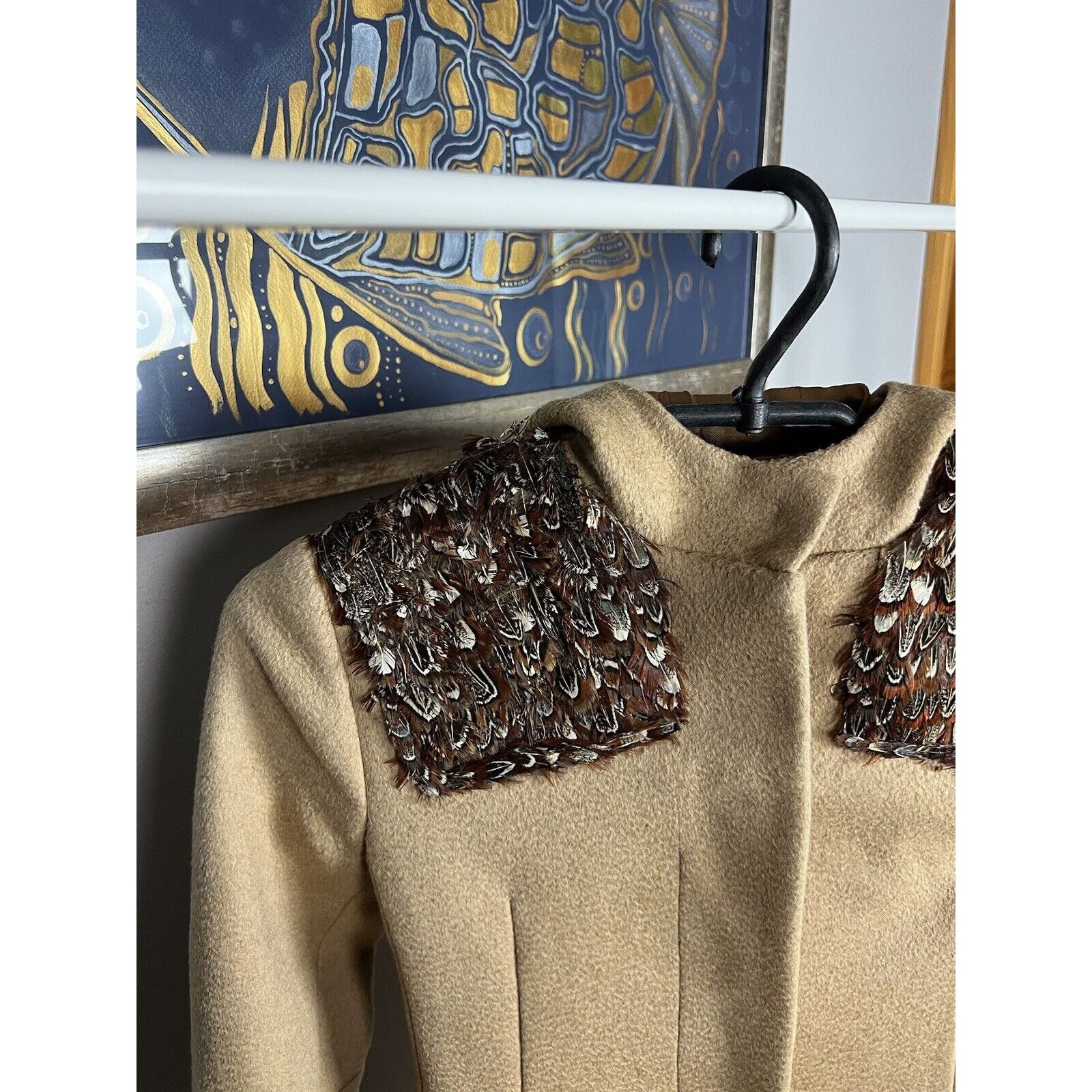 Prada RARE! Prada Beige Camelwool Hooded Coat Size 38 Size XS / US 0-2 / IT 36-38 - 8 Thumbnail