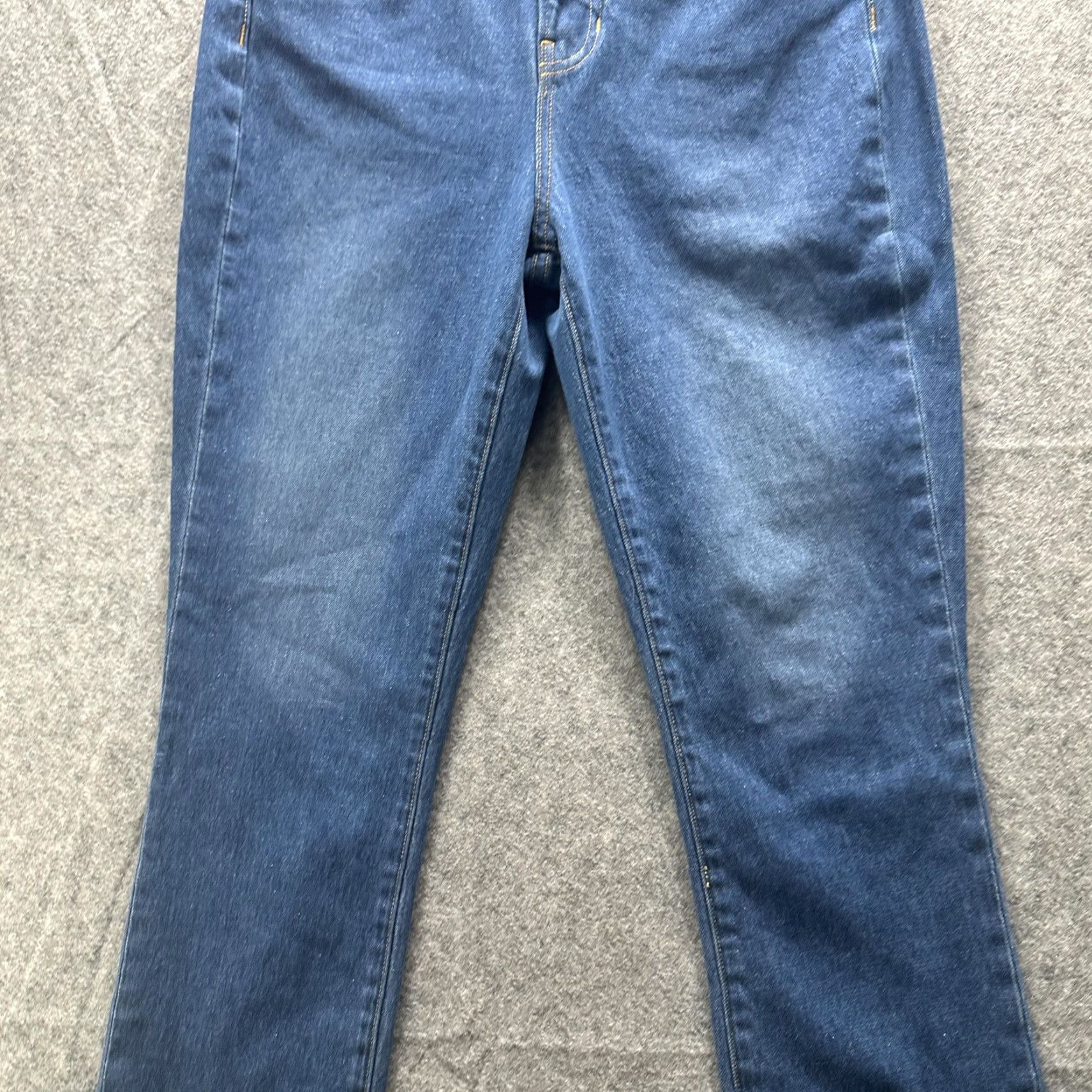 Veronica Beard Veronica Beard Jeans Womens 27 High Rise Carly Kick Flare Crop Blue Denim Cropped Jeans Size 27" / US 4 / IT 40 - 5 Thumbnail