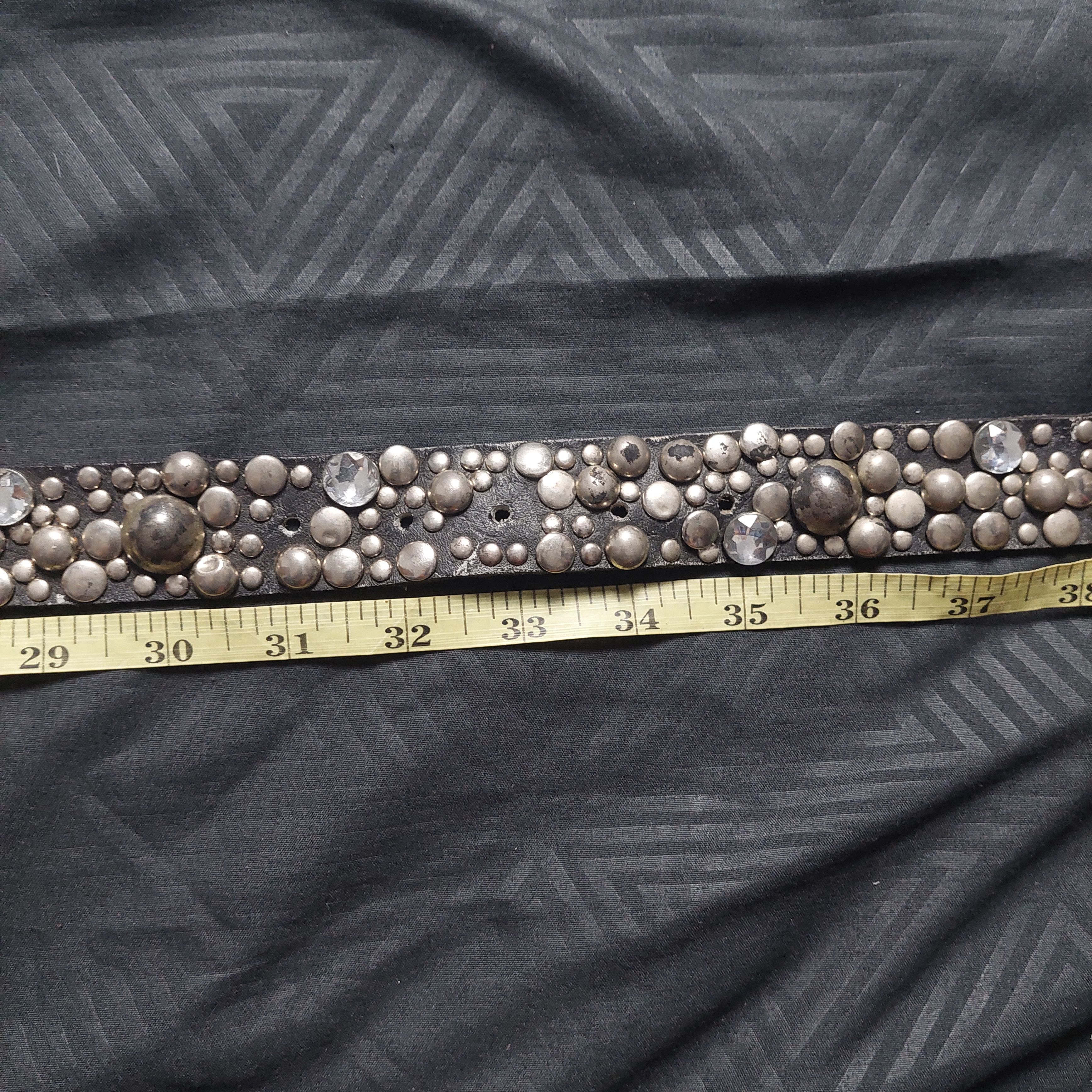 Vintage Studed belt Size ONE SIZE - 11 Thumbnail