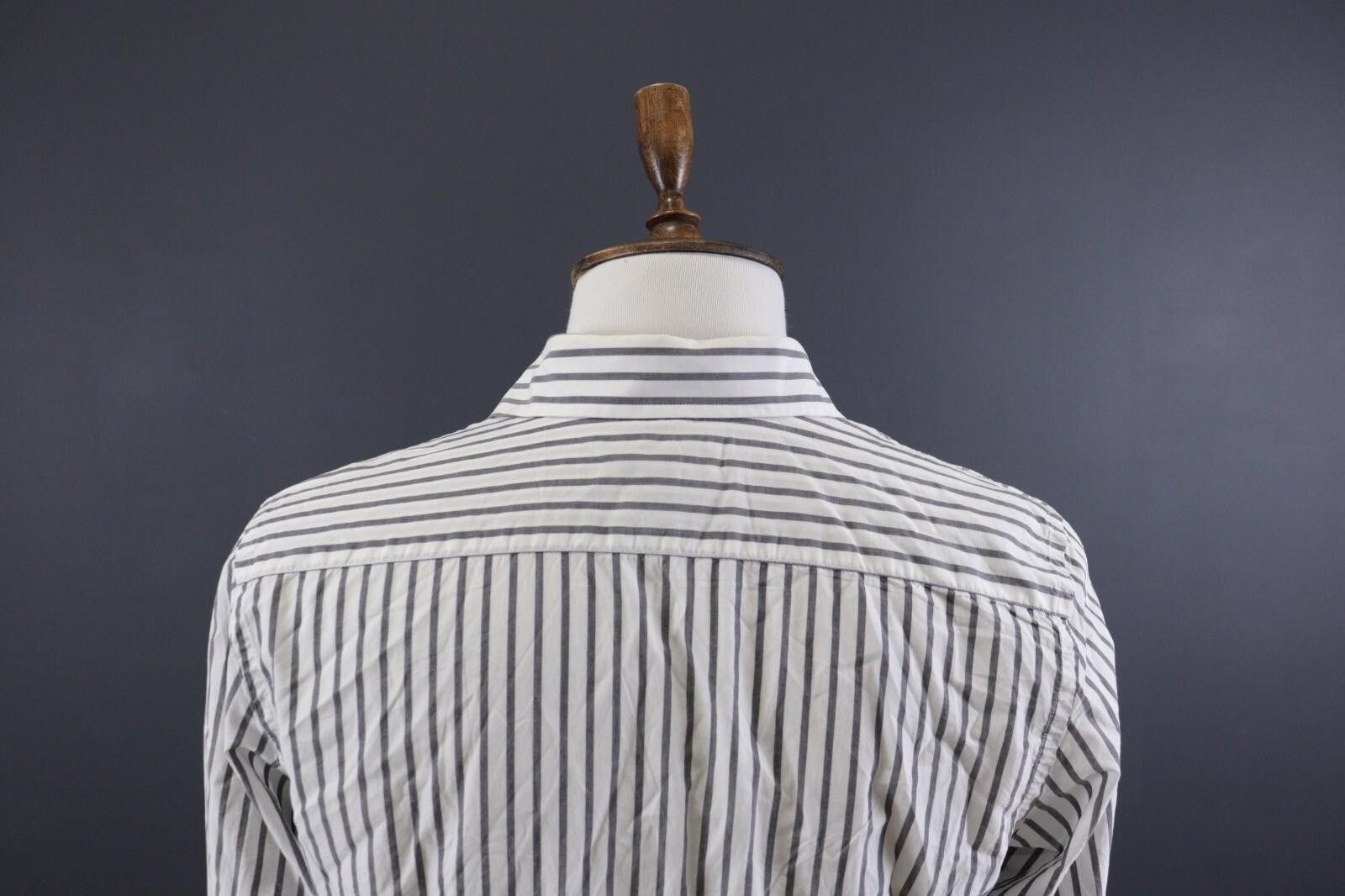 La Martina La Martina Argentina White Stripe Shirt Size L Size US L / EU 52-54 / 3 - 9 Thumbnail