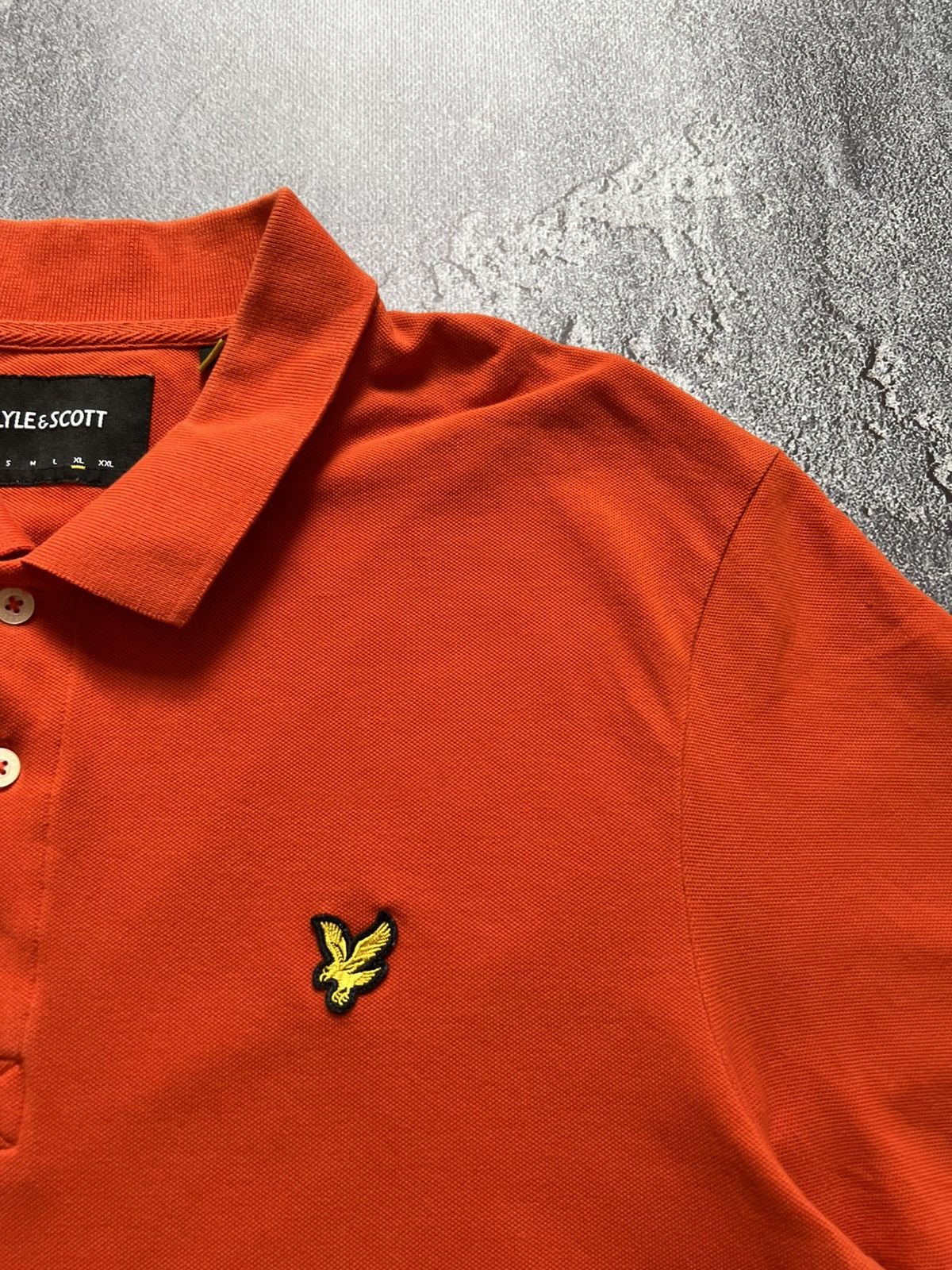 Lyle & Scott Vintage Lyle & Scott Tee Big Logo Lampas Striped Xl Size US XL / EU 56 / 4 - 3 Thumbnail