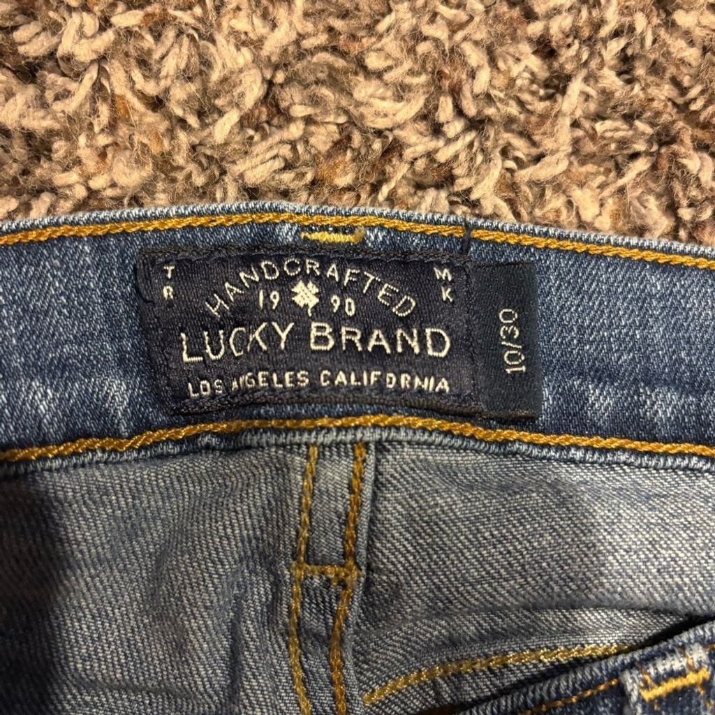 Lucky Brand Women's Lucky Brand Sienna Cigarette Jeans Size 32" / US 10 / IT 46 - 6 Thumbnail