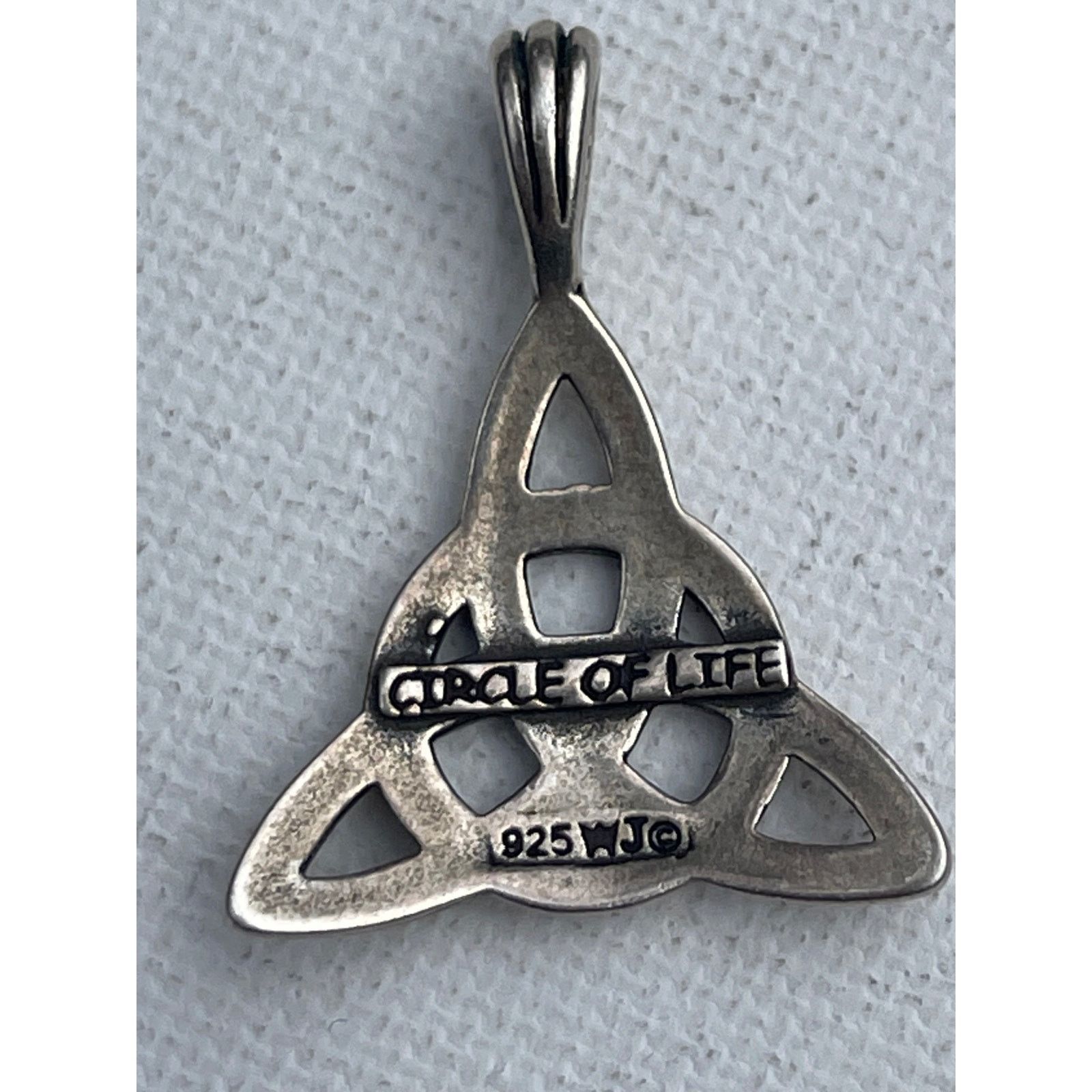 Vintage Vintage Waldeck Signed Celtic Pendant Sterling Silver Size ONE SIZE - 2 Thumbnail
