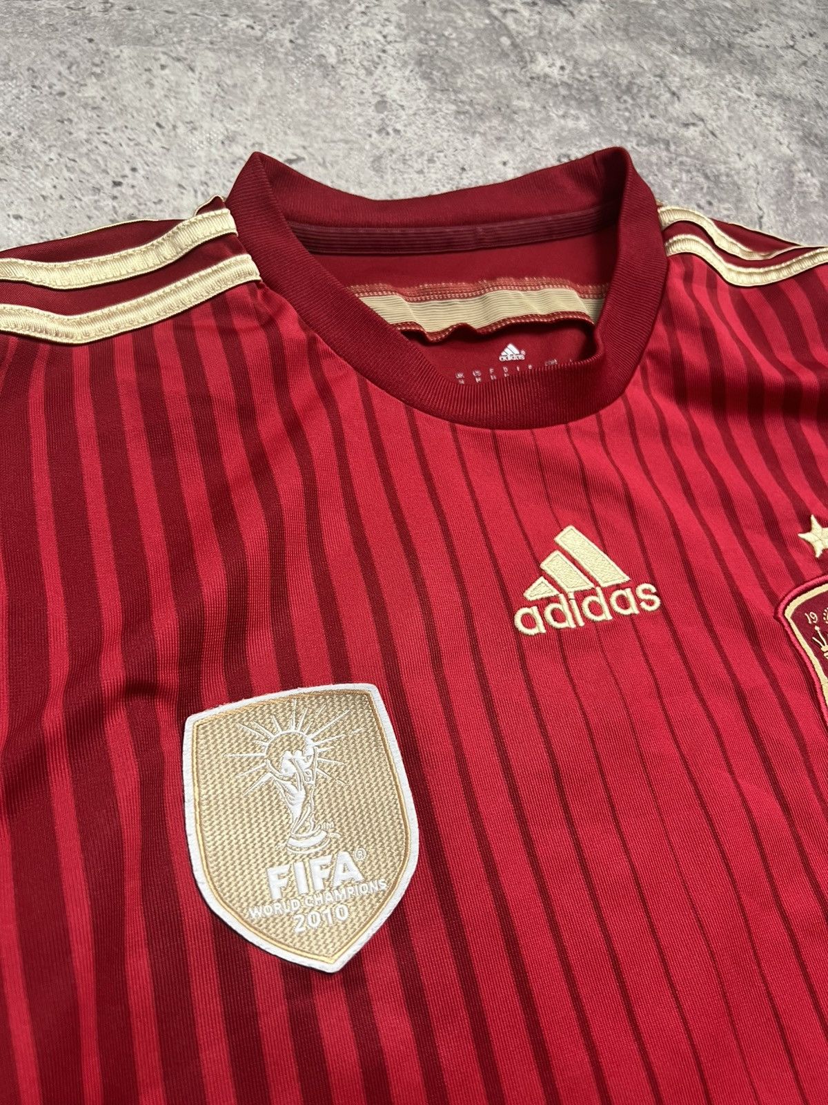 Adidas Spain adidas soccer jersey 2014 Size US M / EU 48-50 / 2 - 6 Thumbnail