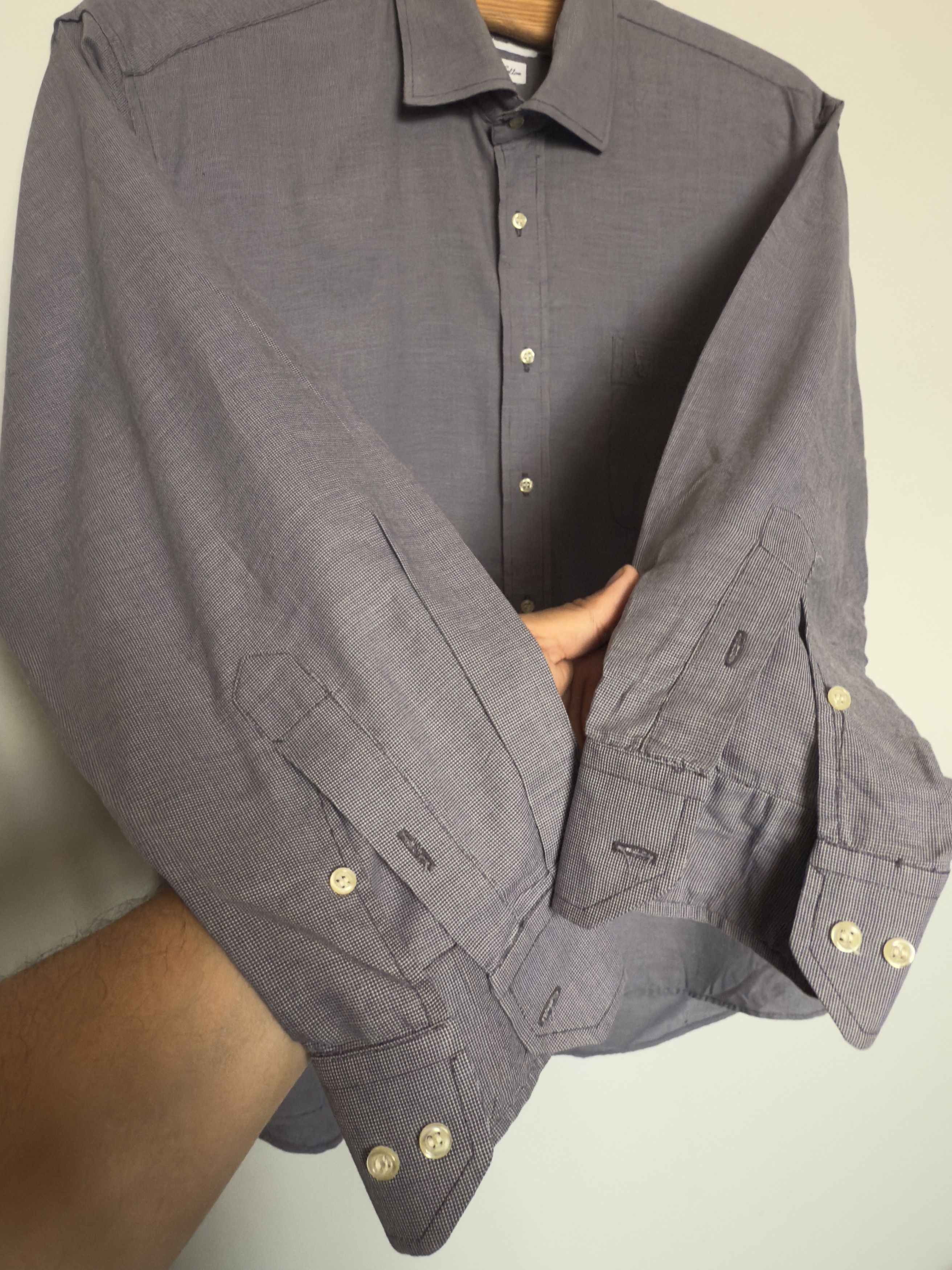 Yves Saint Laurent 🔥 YSL vintage Yves saint laurent shirt size xl cotton Size US XL / EU 56 / 4 - 4 Thumbnail