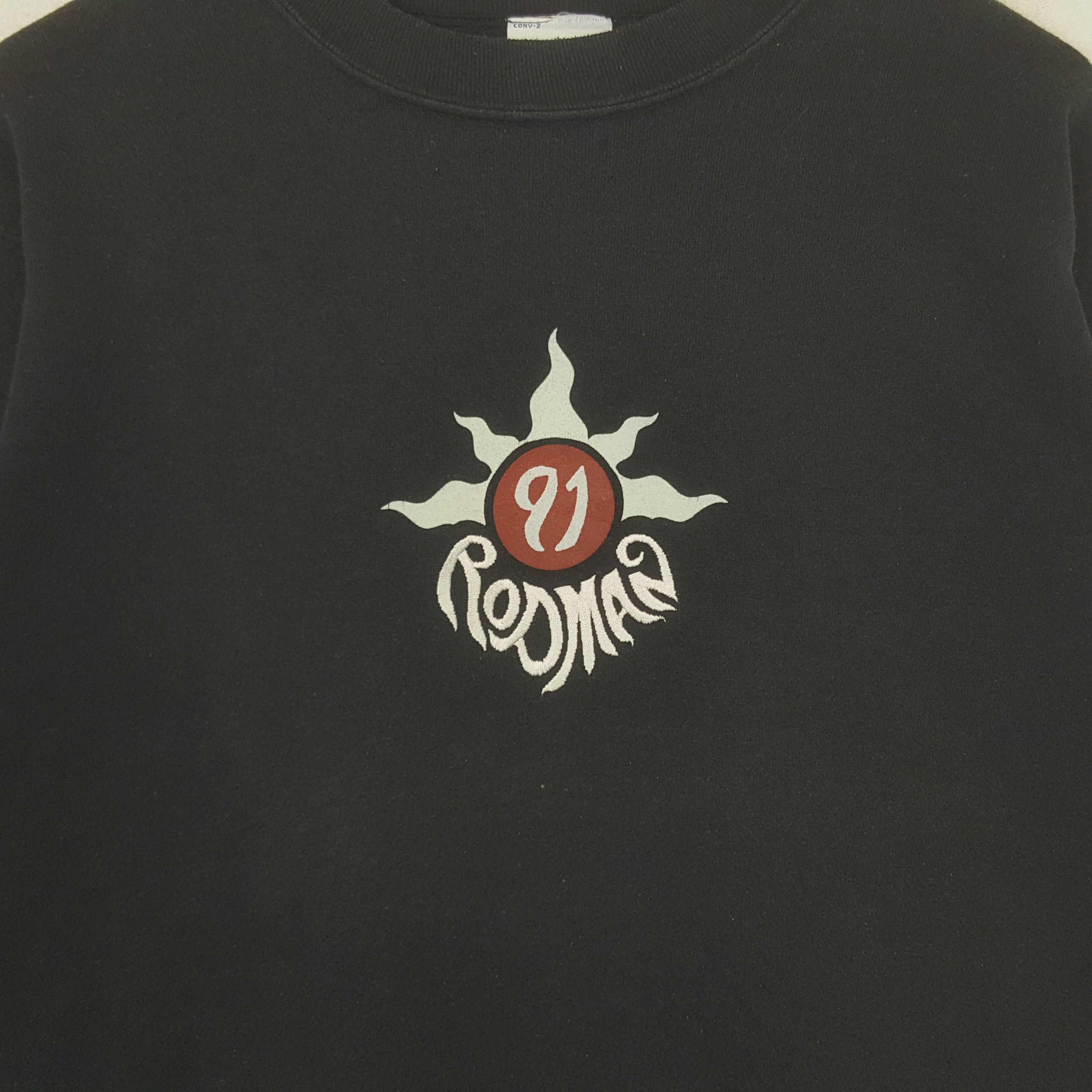 Converse Vintage Converse Dennis Rodman 91 Baseball Sweatshirt RR28 Size US S / EU 44-46 / 1 - 2 Thumbnail
