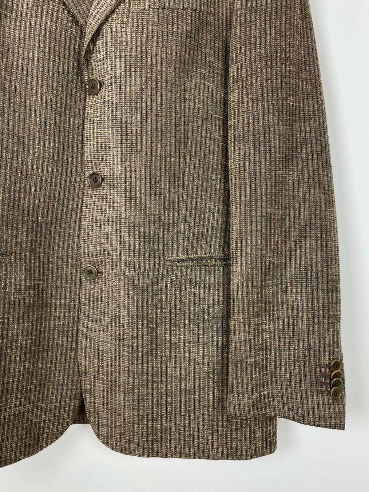Gianfranco Ferre Gianfranco Ferre Studio Textured Wool Blend Blazer Jacket Size US M / EU 48-50 / 2 - 6 Thumbnail