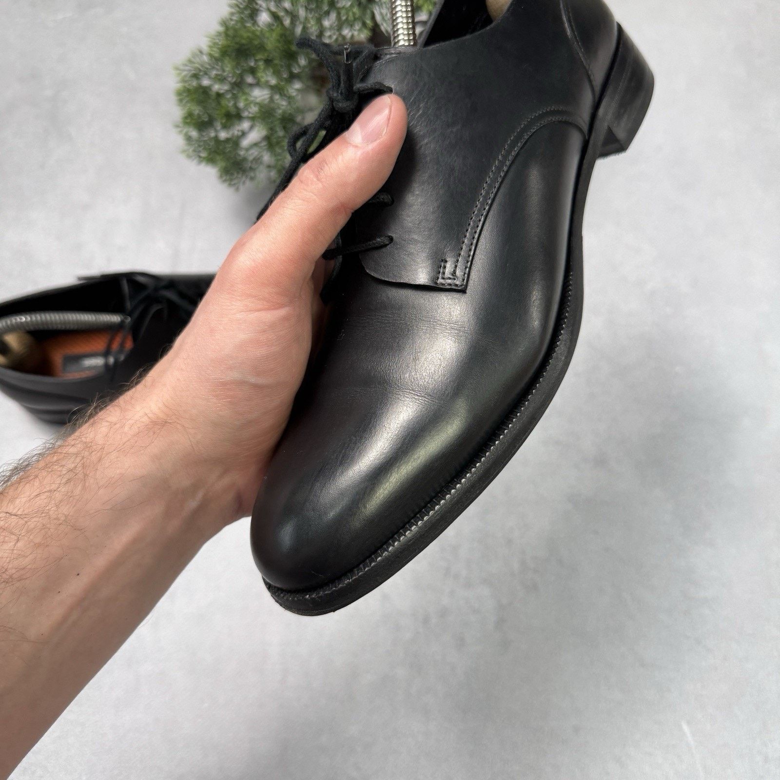 Dsquared2 Dsquared2 Men Derby Oxford Shoes Size EU 39 US 6 Black Size US 6 / EU 39 - 15 Thumbnail