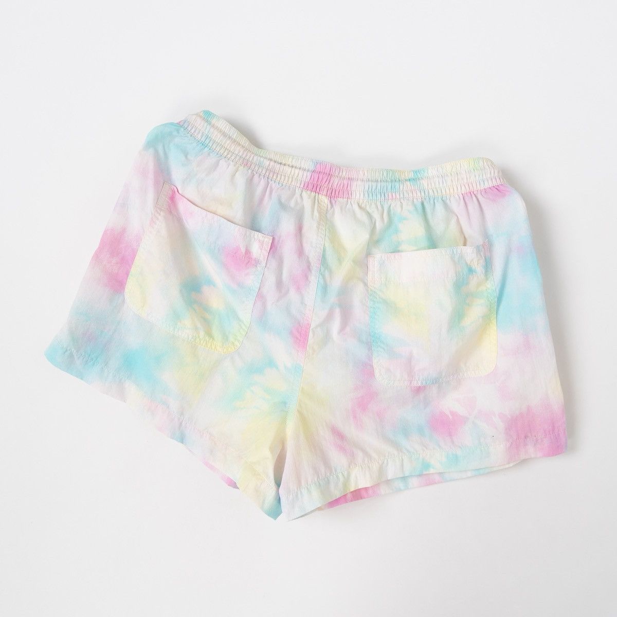 American Eagle Outfitters American Eagle Multicolor Tie Dye Nylon Shorts Pastel Beach Size US 34 / EU 50 - 2 Thumbnail