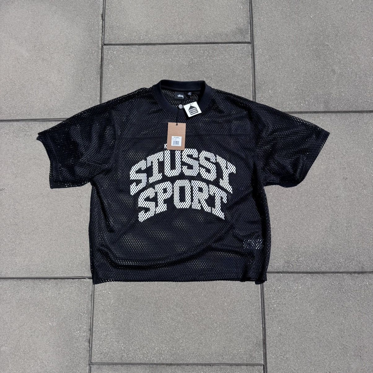 Stussy STUSSY TEAM 80 JERSEY BLACK | Grailed