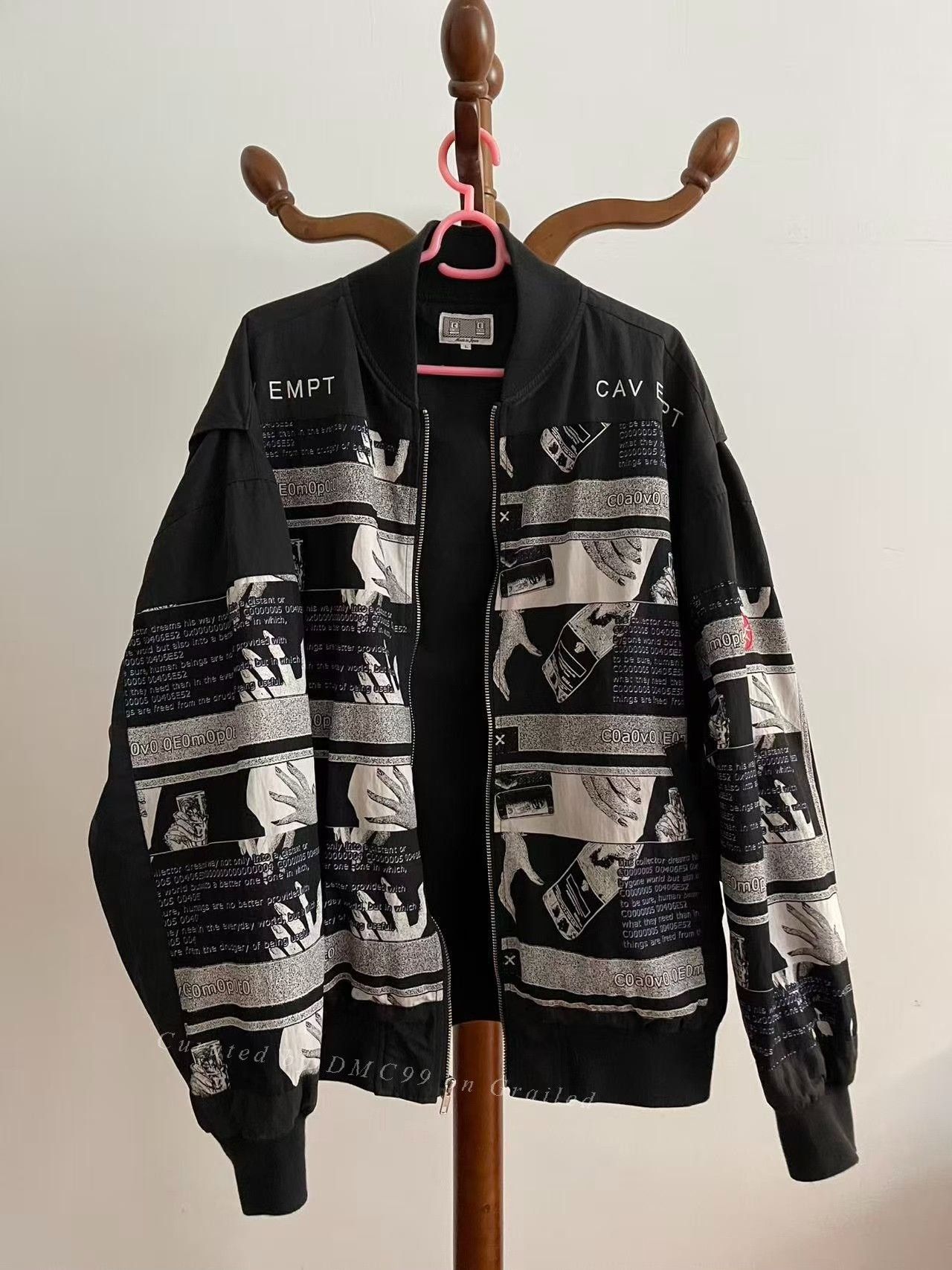 Cav Empt Cav Empt Charcoal Lined Utility Zip Jacket | Grailed
