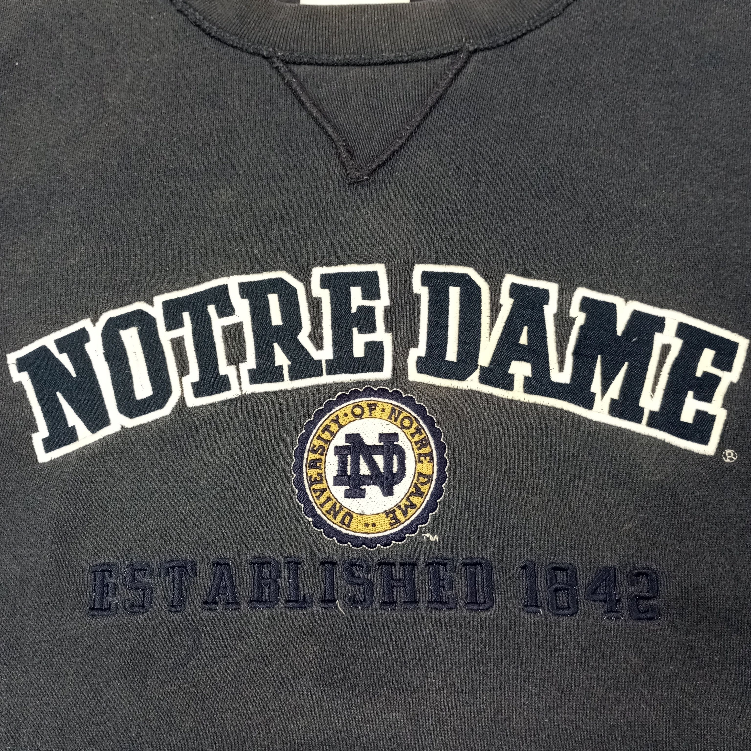 Vintage University Of Notre Dame x Lee Sweatshirt c250n12 Size US XXL / EU 58 / 5 - 2 Thumbnail