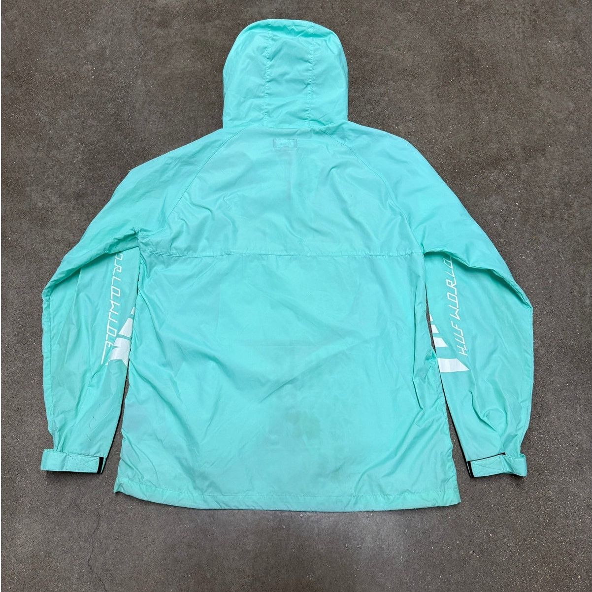 Thrasher HUF x Thrasher Mint Windbreaker Pullover Jacket Size US L / EU 52-54 / 3 - 4 Thumbnail