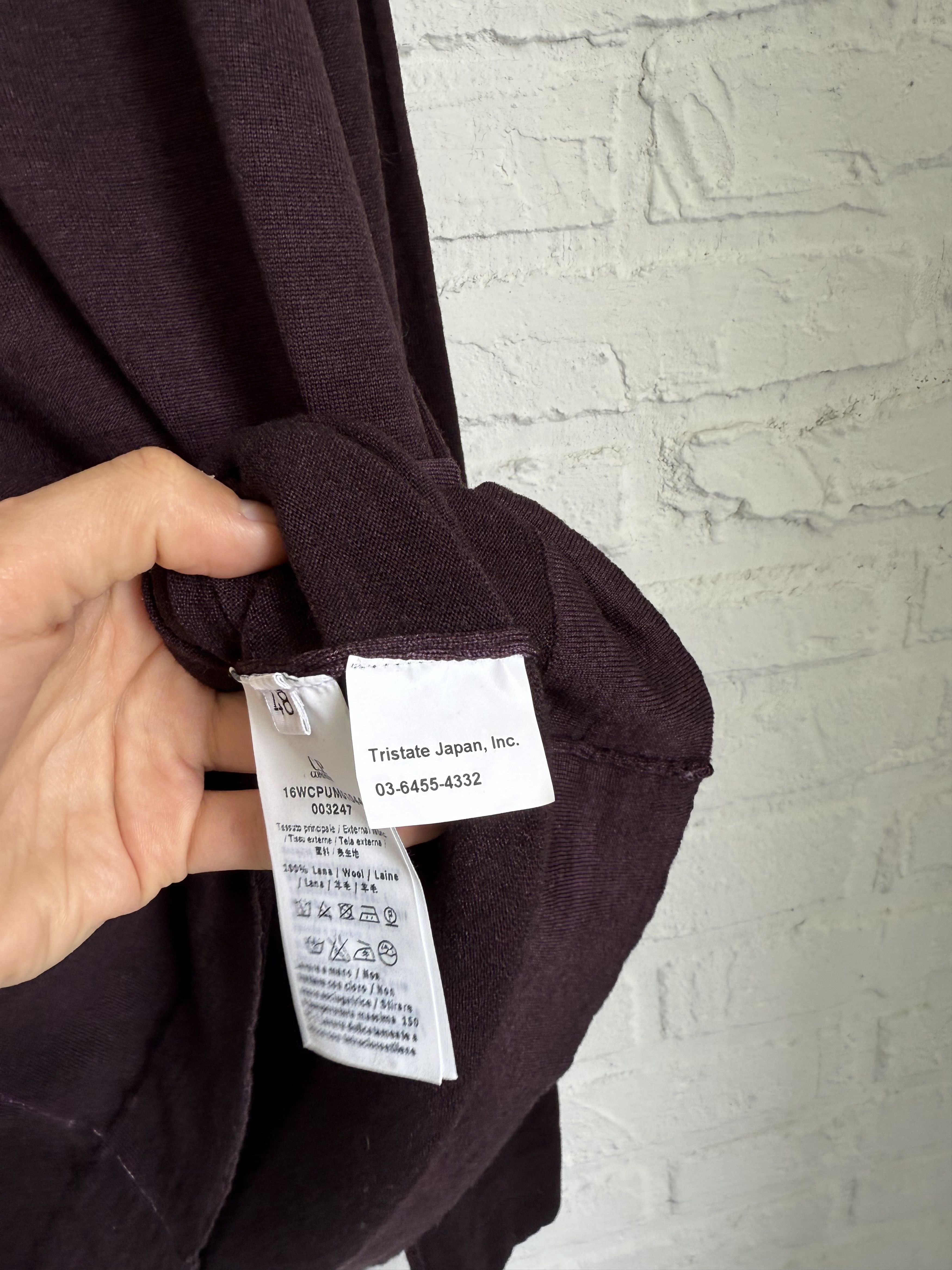 C.P. Company C.P. Company wool jumper sweater purple Size US M / EU 48-50 / 2 - 7 Thumbnail