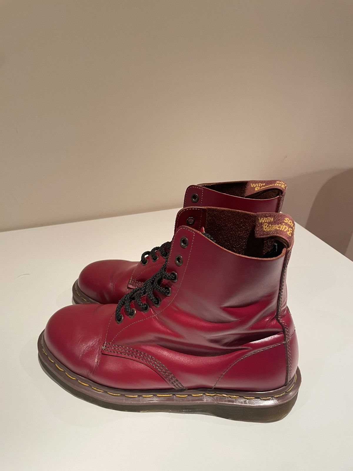 Dr. Martens Dr Martens Red 1460 Made in England Boots Size US 9 / EU 42 - 8 Thumbnail