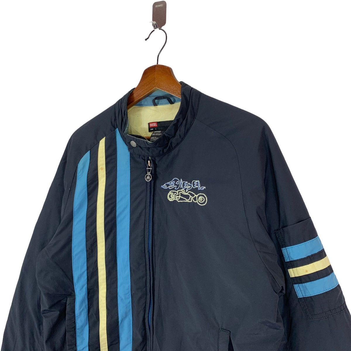 Diesel VINTAGE DIESEL ROAD WARRIOR BIKERS LIGHT ZIPPER JACKET Size US L / EU 52-54 / 3 - 4 Thumbnail