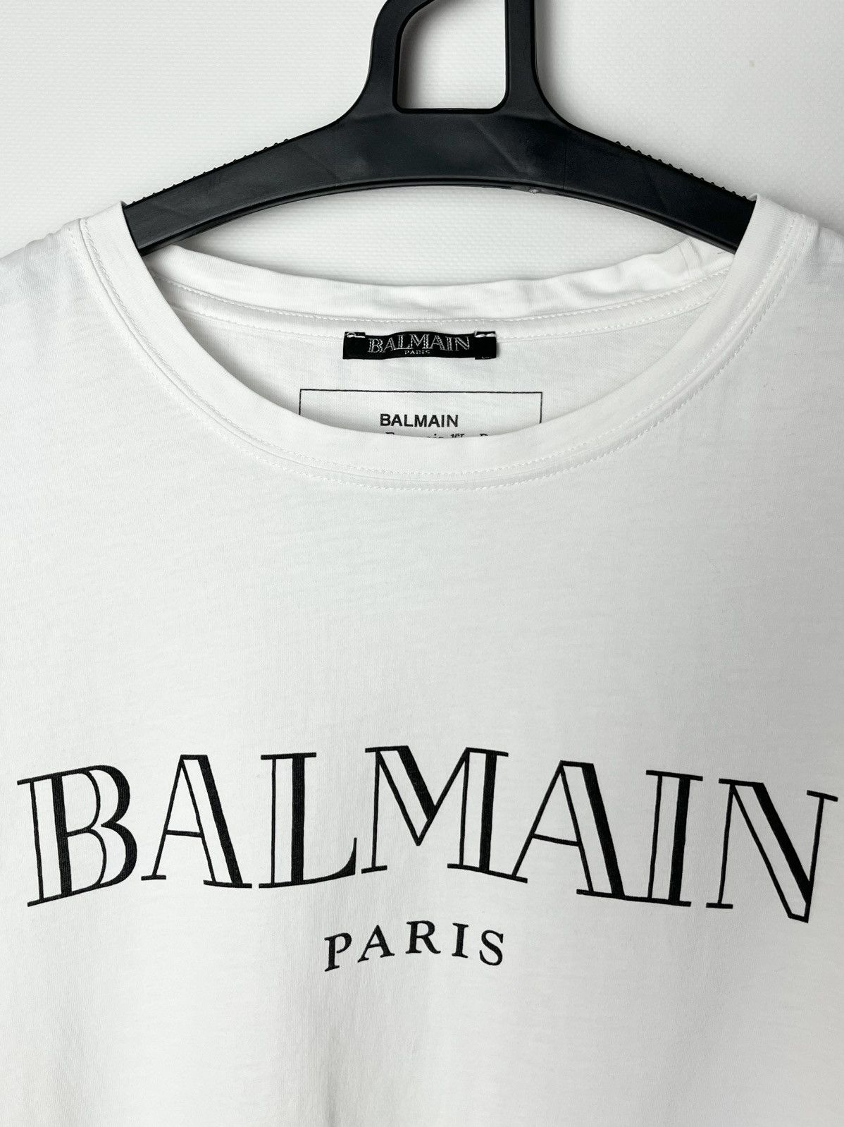 Balmain Balmain Paris Big Logo T-Shirt Size US M / EU 48-50 / 2 - 4 Thumbnail
