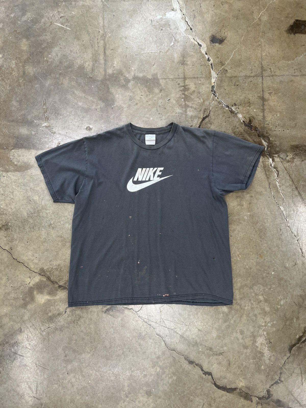 Nike × Vintage Vintage Early 2000s Y2k Nike Logo Tee XL Size US XL / EU 56 / 4 - 2 Thumbnail