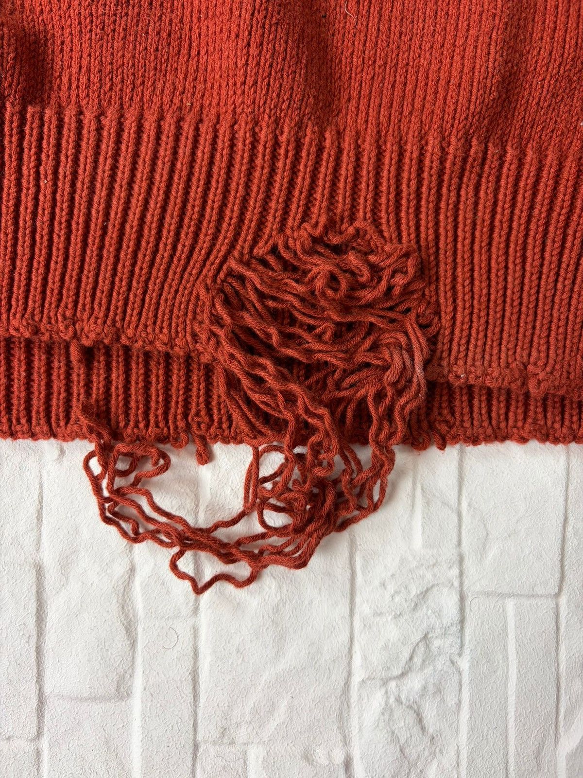 Maison Margiela Maison Margiela Distressed Knit Size US L / EU 52-54 / 3 - 3 Thumbnail