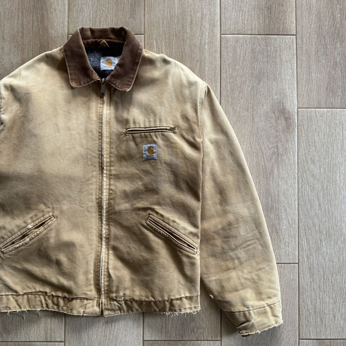 Carhartt 6BLJ0 – 90s Detroit Carhartt Jacket Size US XL / EU 56 / 4 - 3 Thumbnail