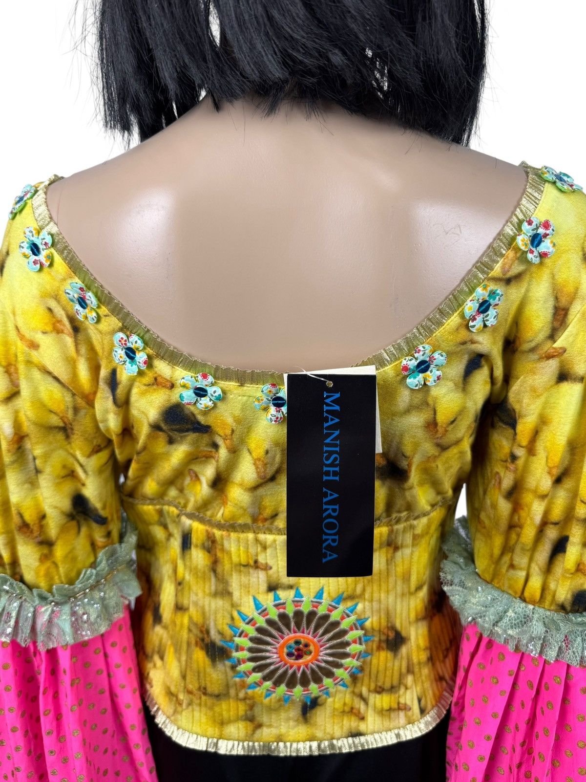 Manish Arora Manish Arora Silk Viscose Blouse Printed Baloon Sleev size L Size L / US 10 / IT 46 - 15 Thumbnail