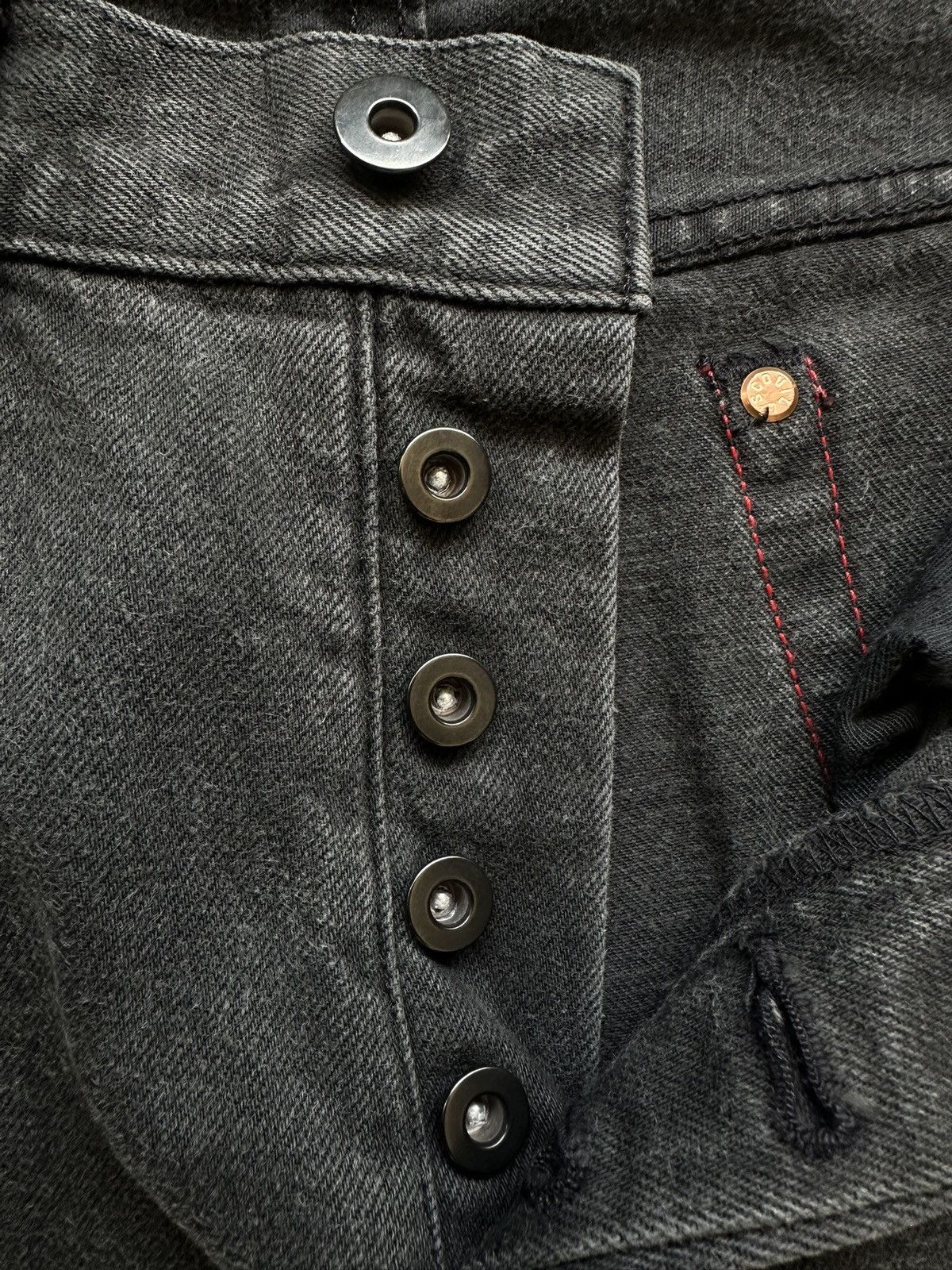 Comme Ca Ism 1998 Comme Ca Du Mode Men super black selvedge jeans Size US 30 / EU 46 - 8 Thumbnail