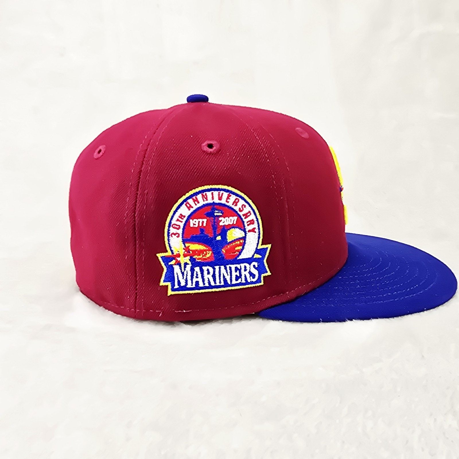 New Era Seattle Mariners New Era 59fifty Hat Sz 7 1/8 Fitted 30th Size ONE SIZE - 4 Thumbnail