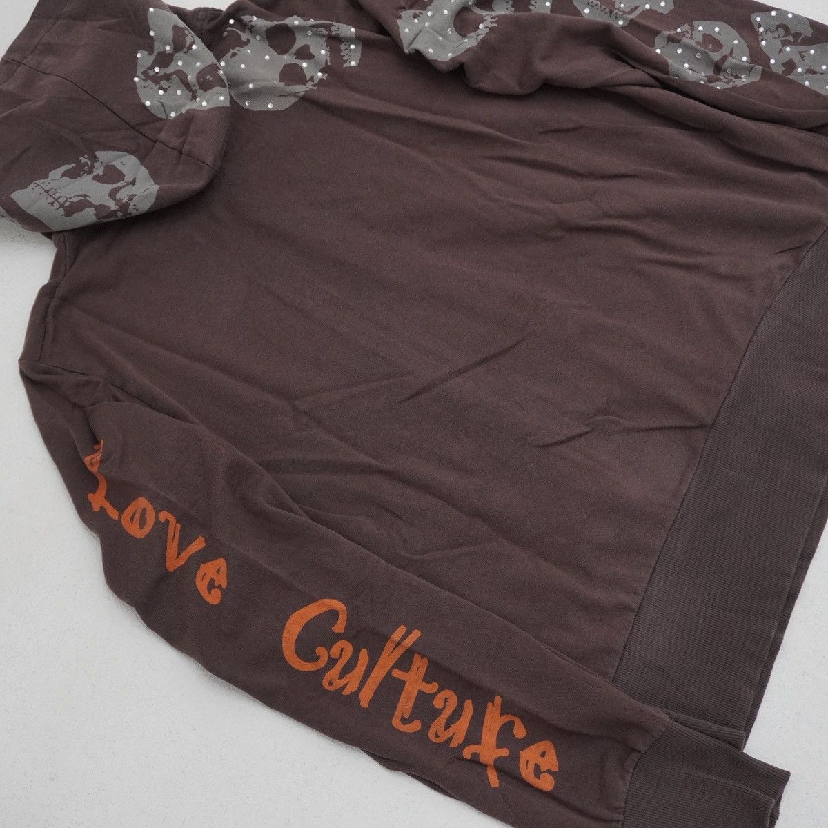 Le Grande Bleu (L.G.B.) Vintage Y2K Hoodie Love Culture Skull Gothic lgb Style Size US L / EU 52-54 / 3 - 6 Thumbnail