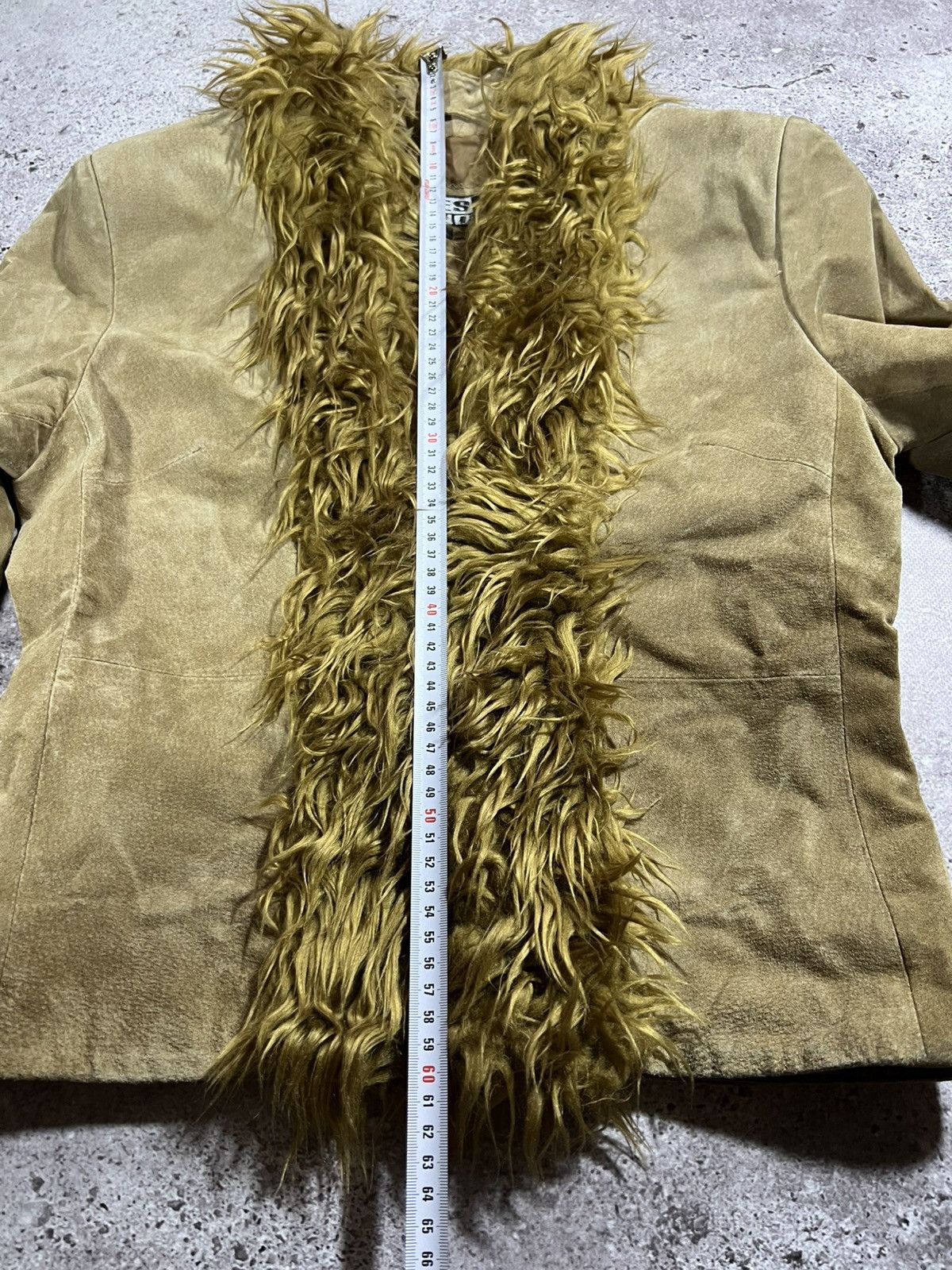Japanese Brand 🔥Sick Y2K If Six Was Nine Style Suede Laces Up Fur Jacket Size M / US 6-8 / IT 42-44 - 14 Thumbnail