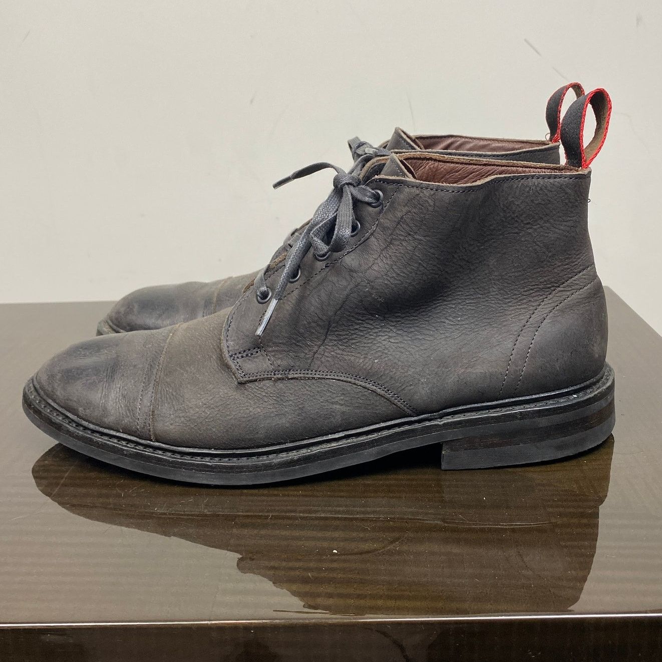 Allen Edmonds Allen Edmonds Patton Cap Toe Leather Boot Dainite Sole 11D Size US 11 / EU 44 - 5 Thumbnail