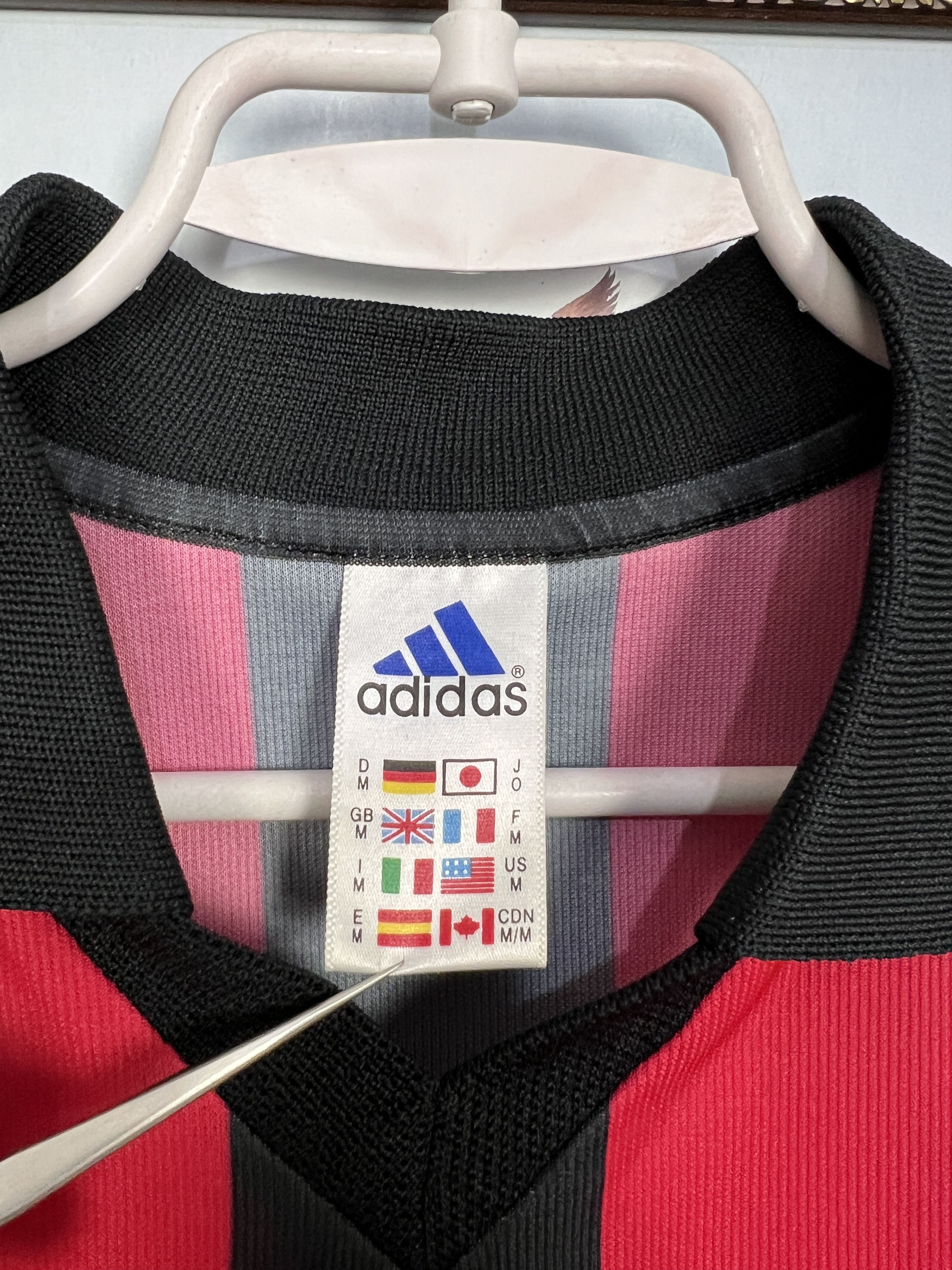Adidas Vintage 90's Football Template Shirt Long Sleeve Jersey Size US M / EU 48-50 / 2 - 5 Thumbnail