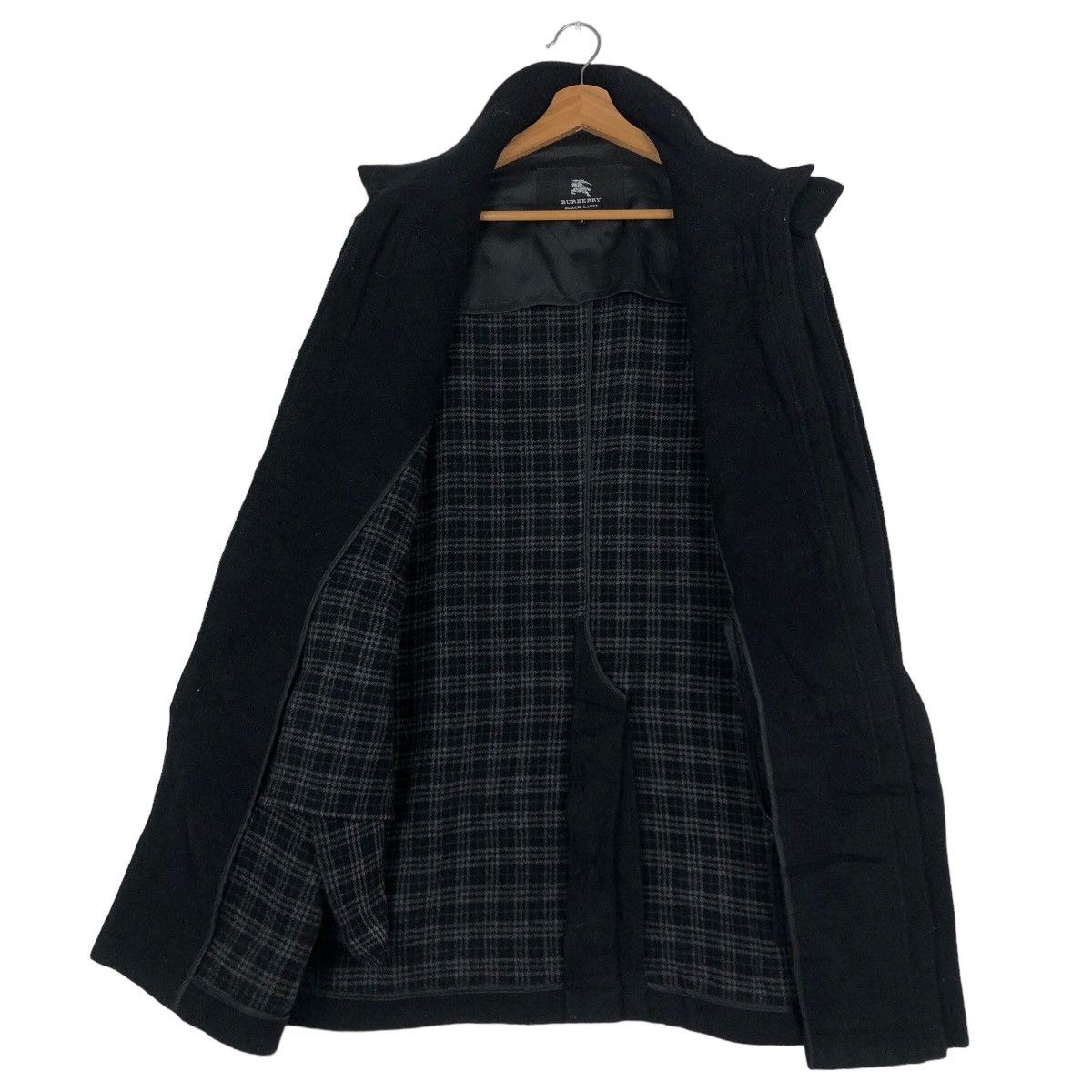 Burberry 🔥Vintage Wool Long Jacket Duffle Burberry Nova Check Size US M / EU 48-50 / 2 - 13 Thumbnail