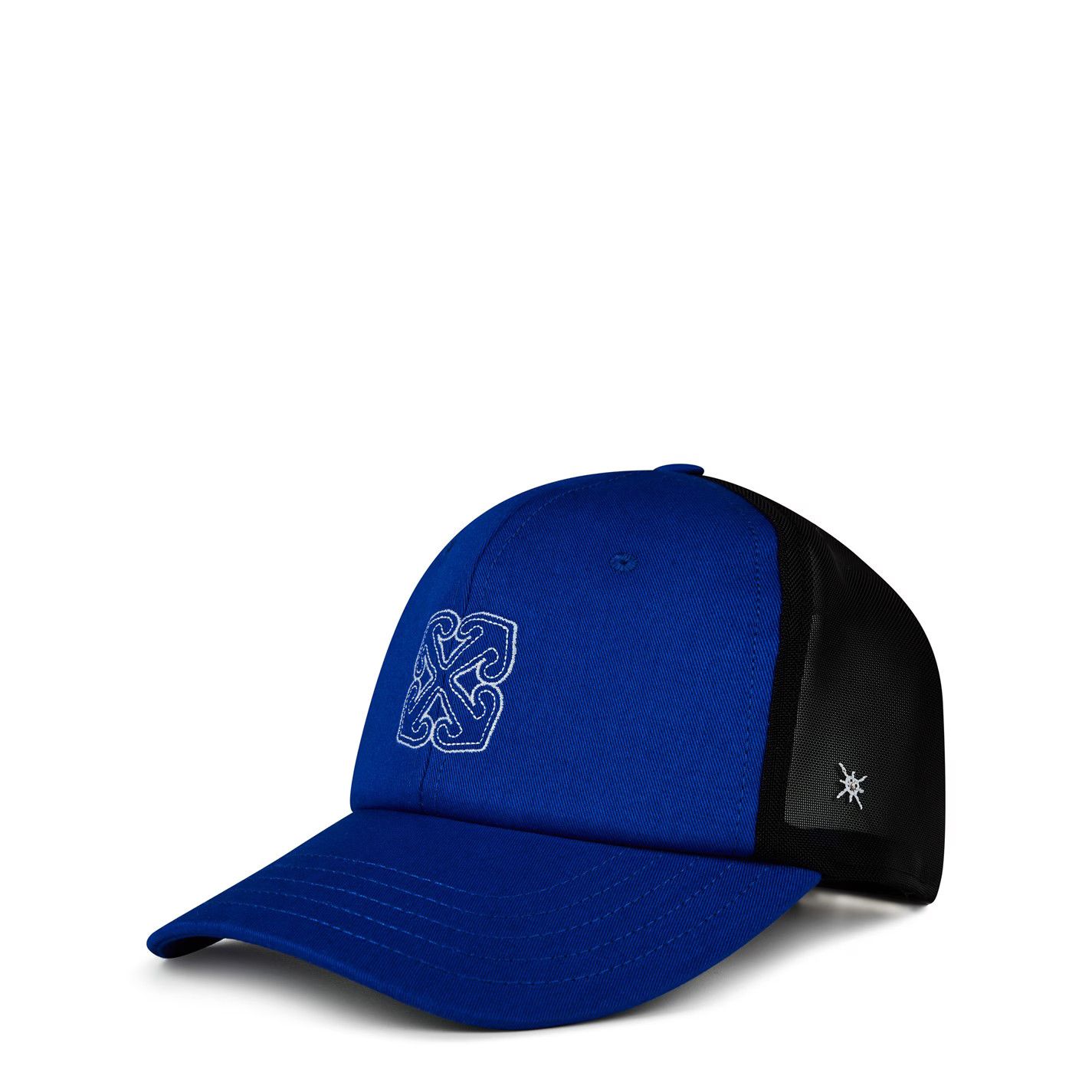 Off-White o1g2r1mq0125 Size: S / Hat / Cap in Blue & Black Size ONE SIZE - 1 Thumbnail