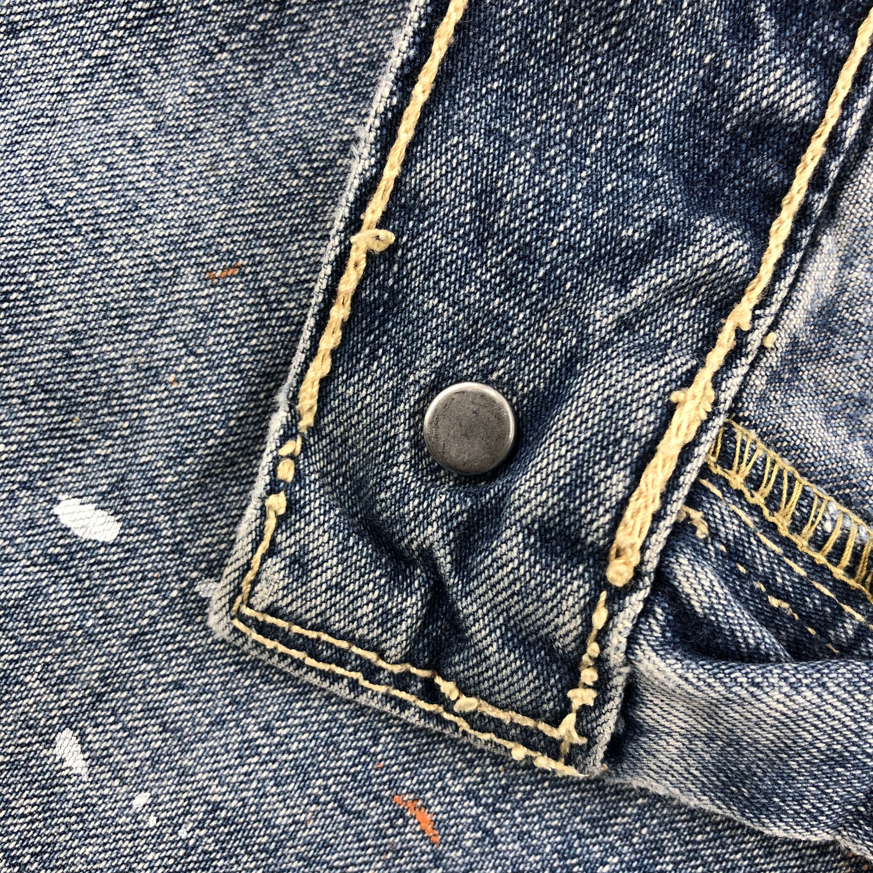 Levi's × Vintage Vintage Distress Levis Carpenter Jeans-JM1227 Size US 38 / EU 54 - 10 Thumbnail