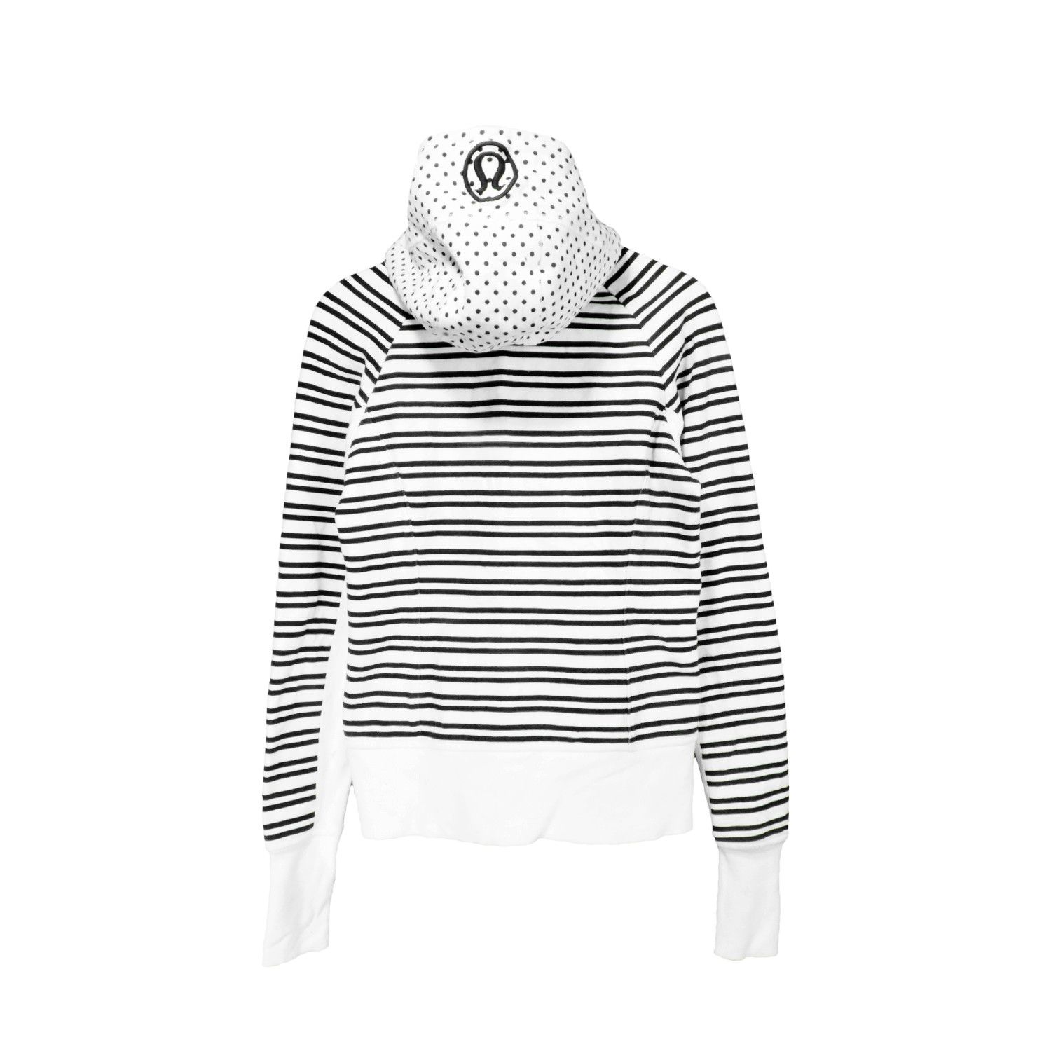 Lululemon LULULEMON SCUBA STRETCH DOT PRINTED TWIN STRIPE ZIP-HOODIE Size M / US 6-8 / IT 42-44 - 2 Thumbnail