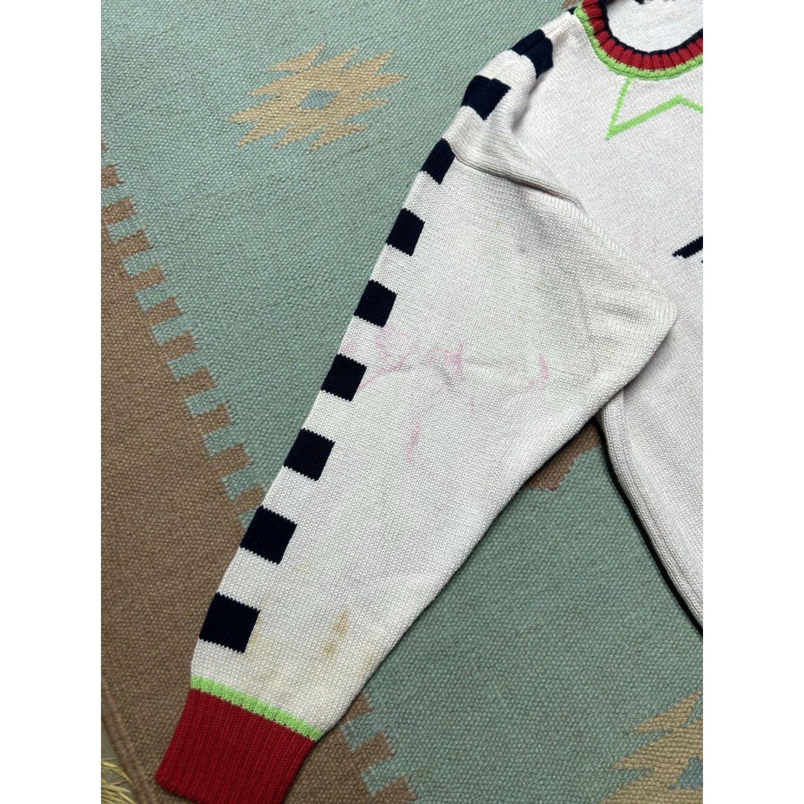 Vintage VINTAGE 80s HEAD Sportswear Knit Sweater Shirt Snow Ski Cotton Stars Boxy M Medium Mens Size M / US 6-8 / IT 42-44 - 4 Thumbnail