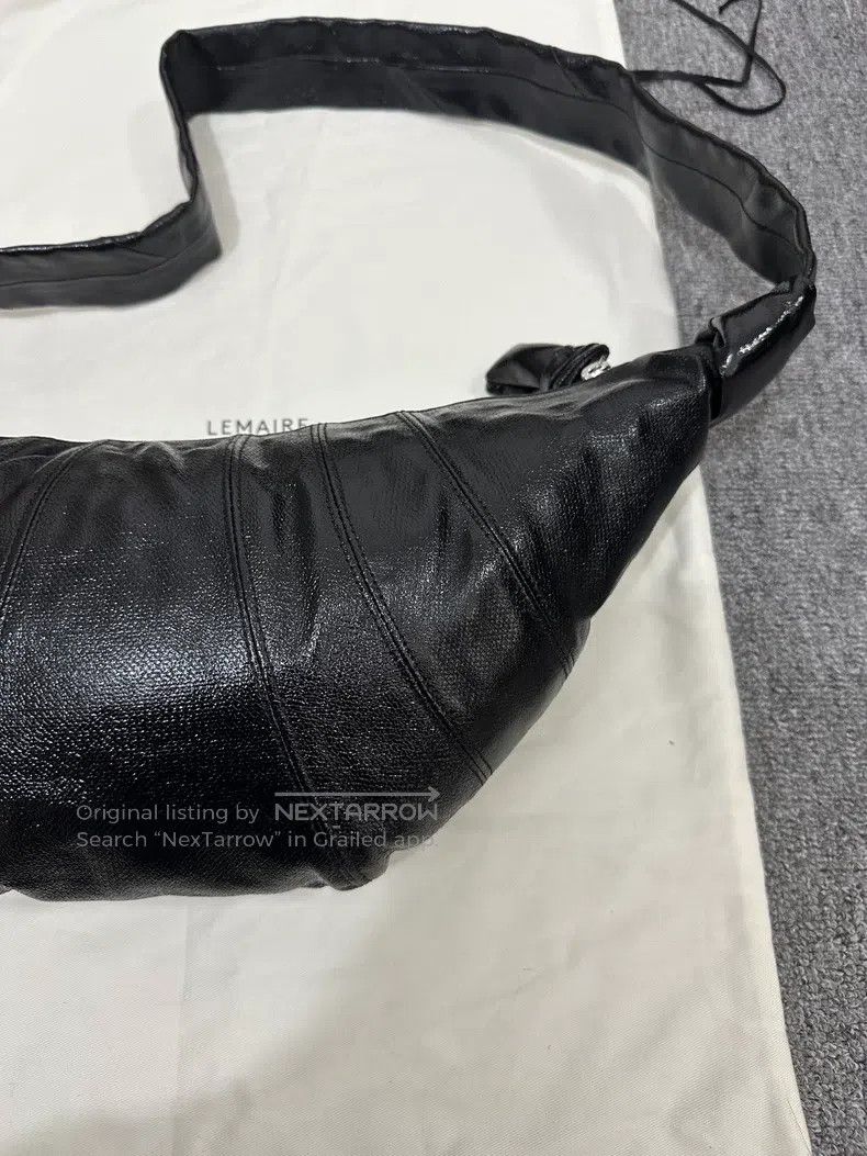 Lemaire LEMAIRE 2025SS black coated bag i Size ONE SIZE - 5 Thumbnail
