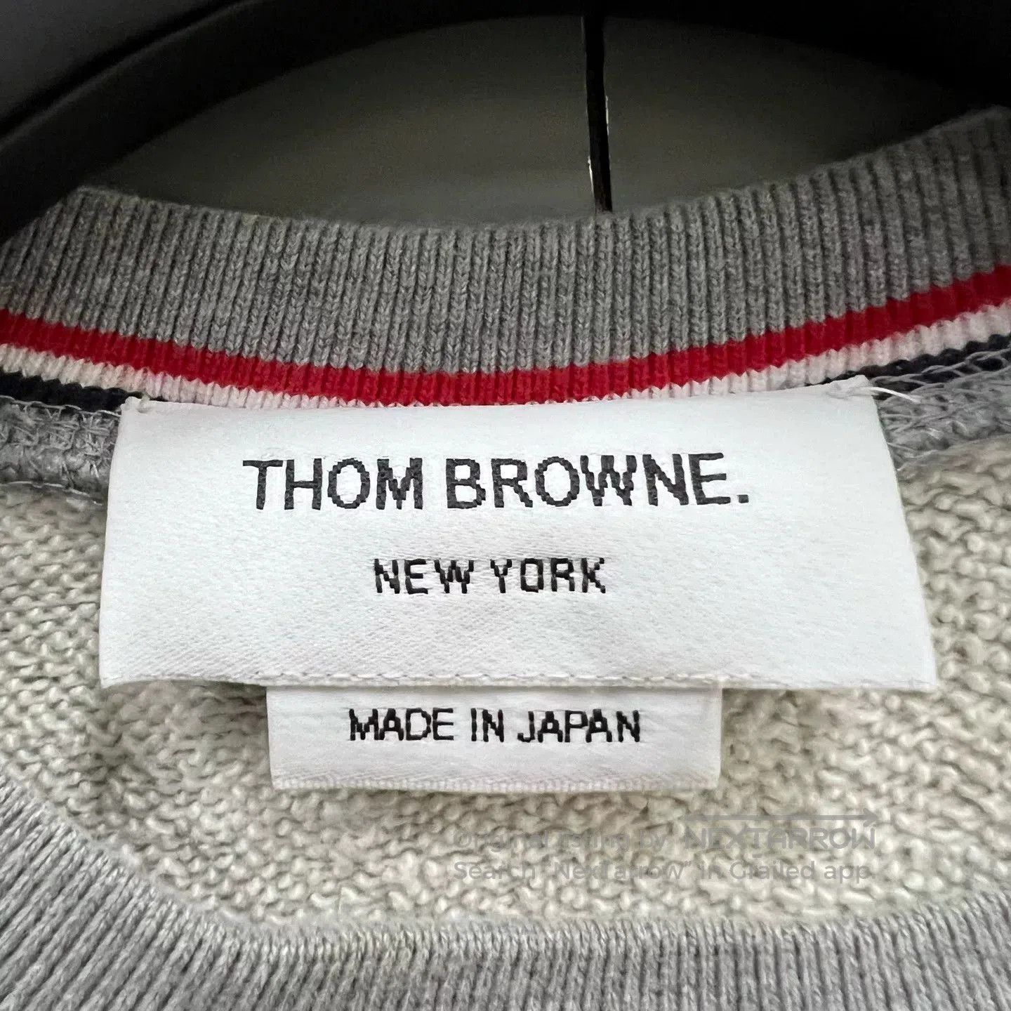Thom Browne thom browne gray striped printed sweatshirt. Size US M / EU 48-50 / 2 - 2 Thumbnail
